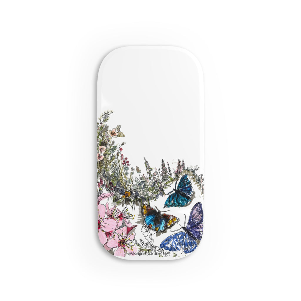 Phone Click-On Grip - Garden