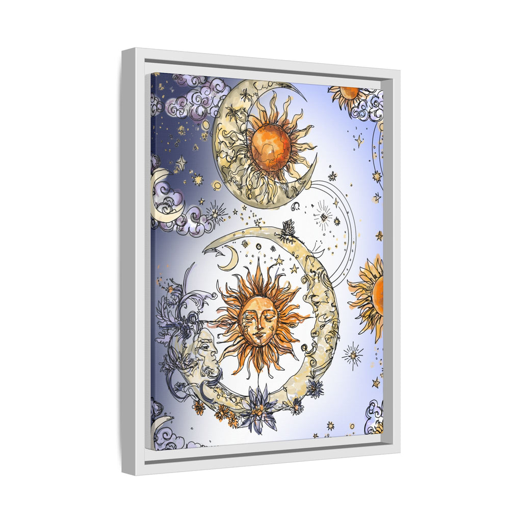 Celestial Matte Canvas, Framed (Multi-color)