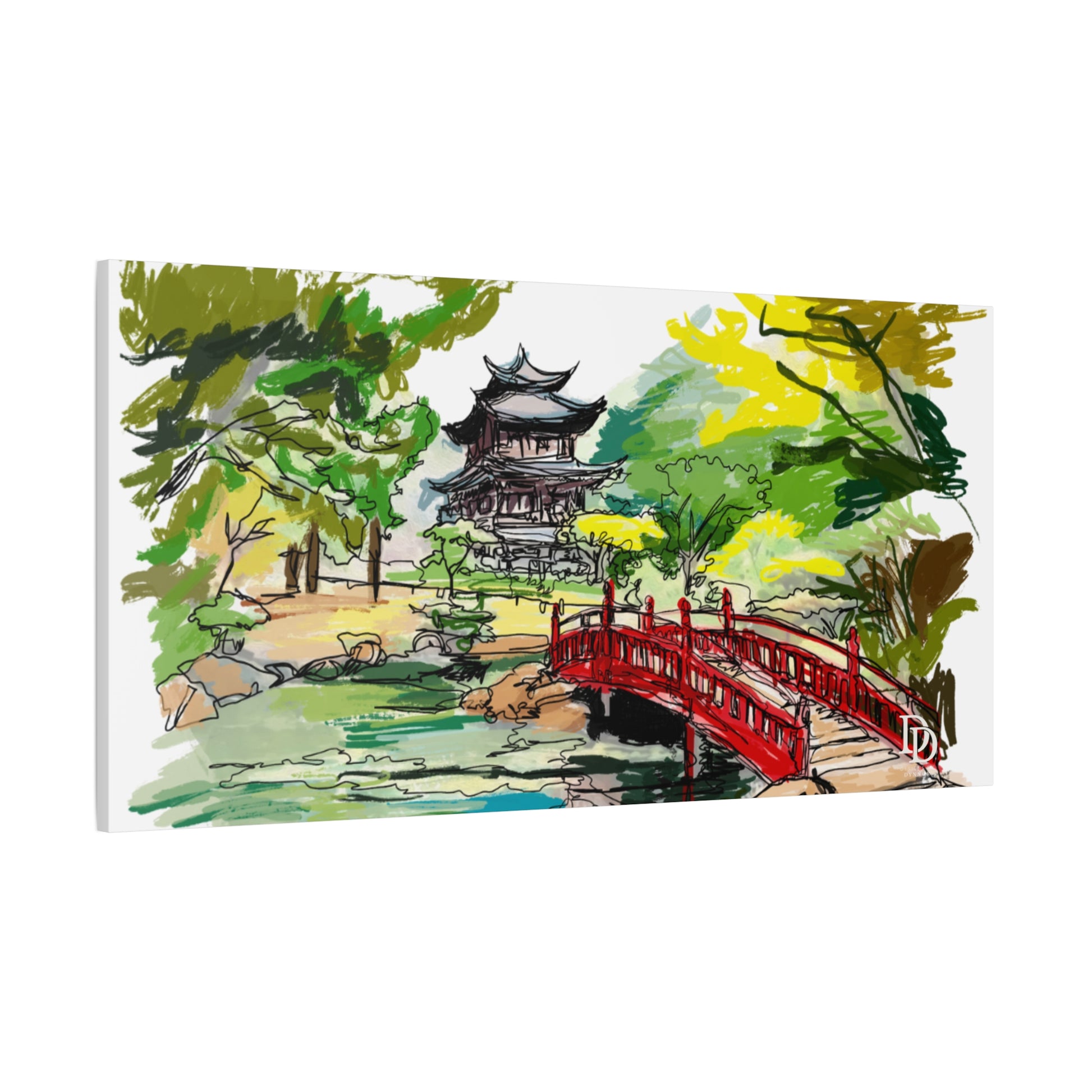 Kakehashi Matte Canvas, Stretched, 1.25"
