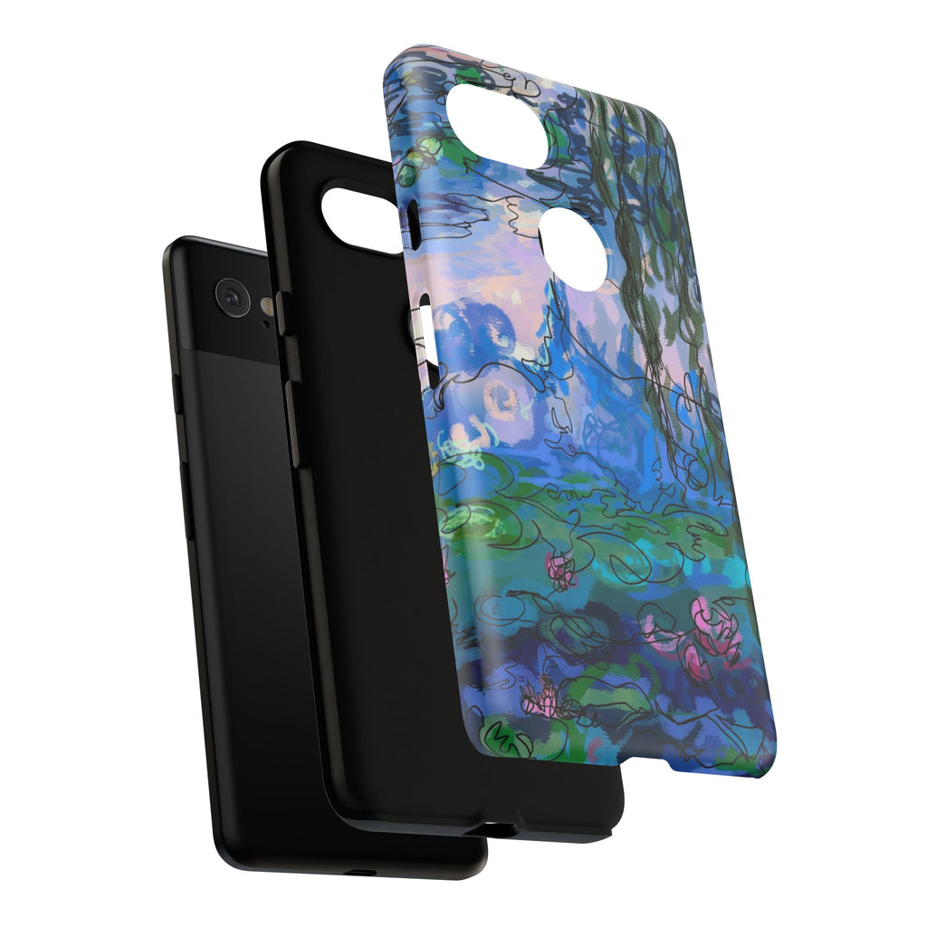 (Non-iphones) Tough Cases - Waterlilies