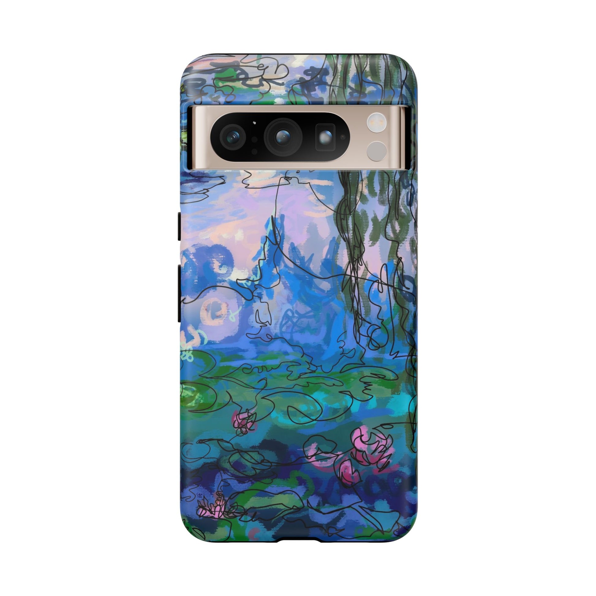 (Non-iphones) Tough Cases - Waterlilies
