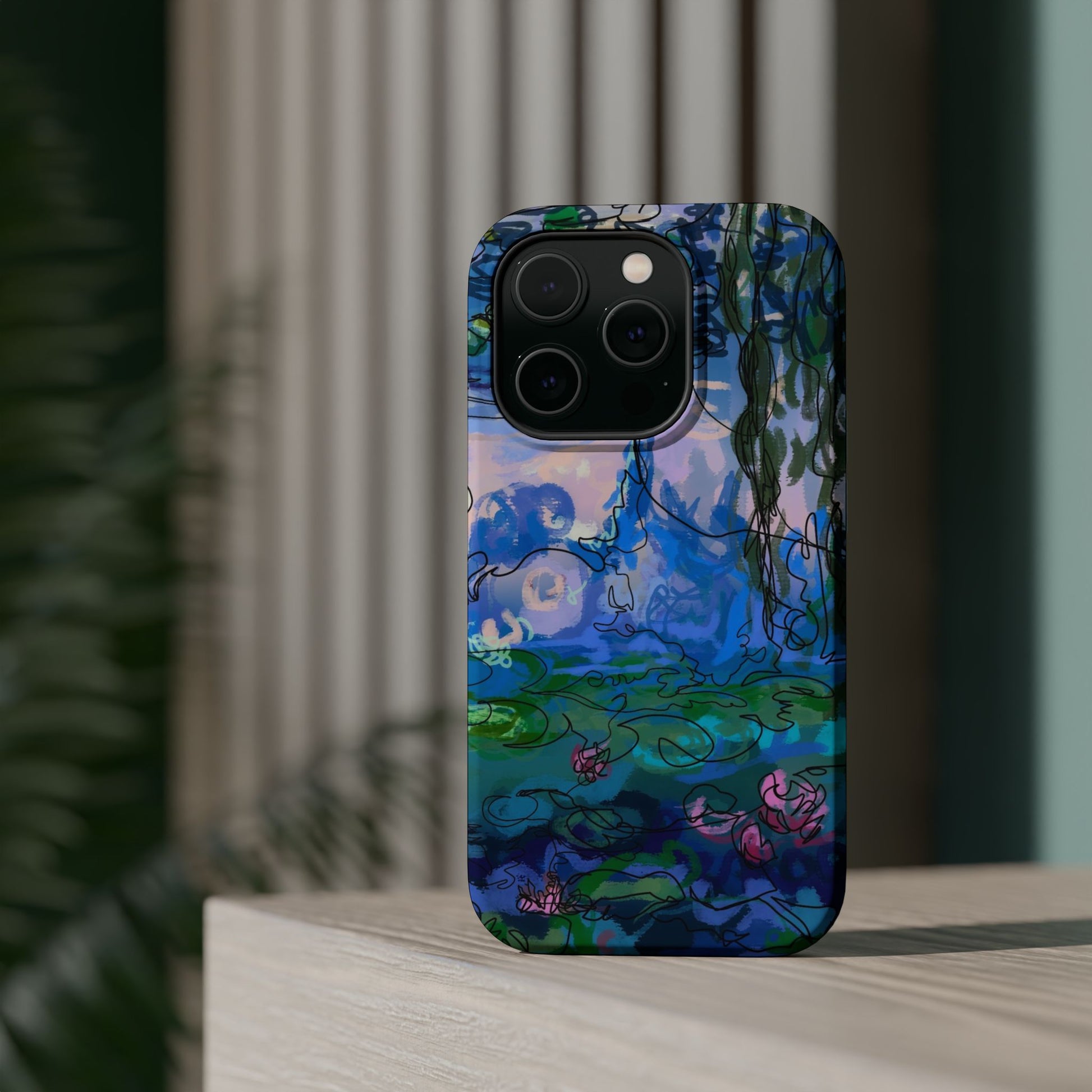 Magnetic Tough Cases - Waterlilies