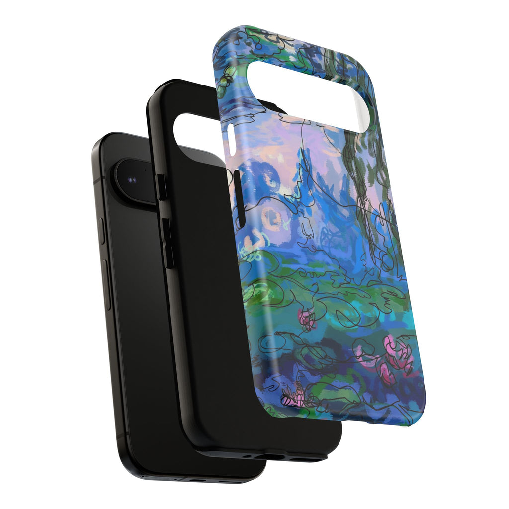 (Non-iphones) Tough Cases - Waterlilies