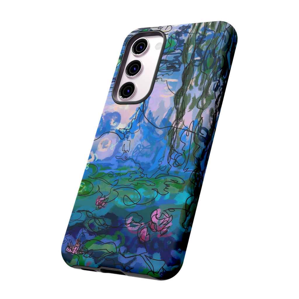 (Non-iphones) Tough Cases - Waterlilies