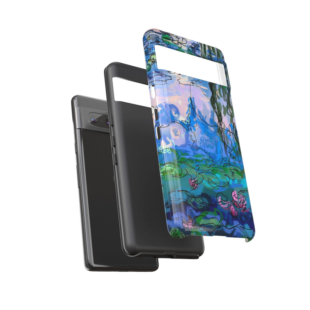 (Non-iphones) Tough Cases - Waterlilies