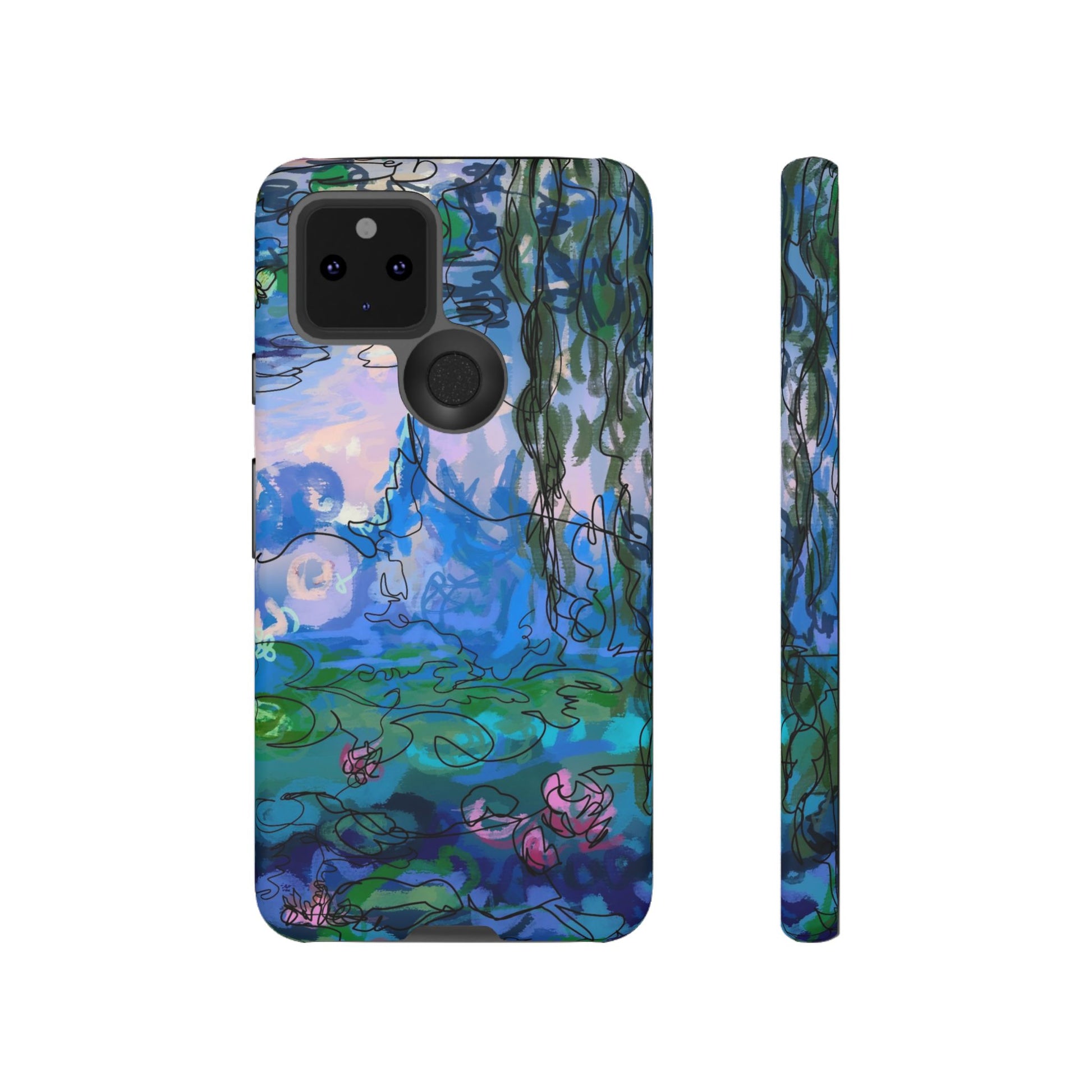 (Non-iphones) Tough Cases - Waterlilies