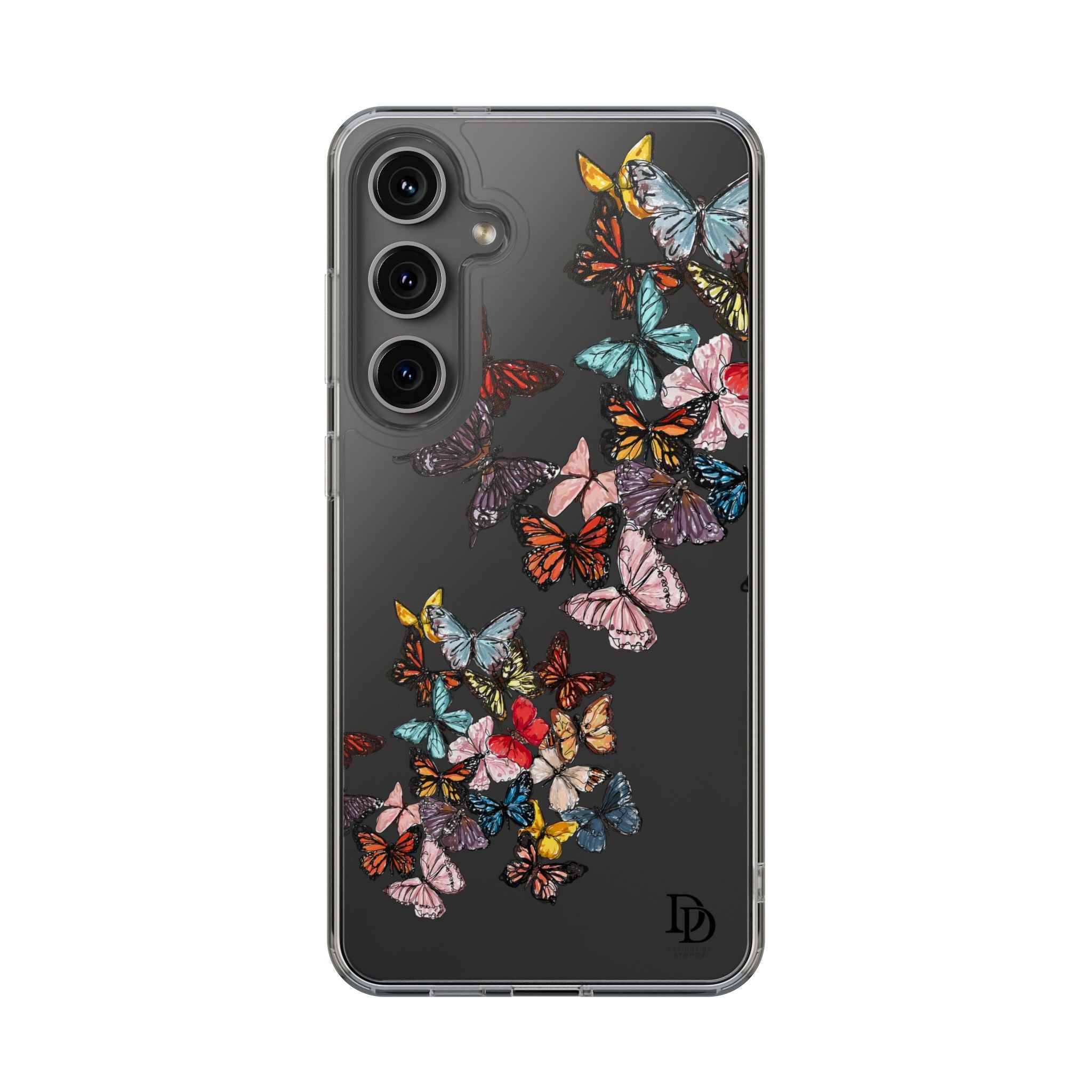 Clear Butterfly Phone Cases