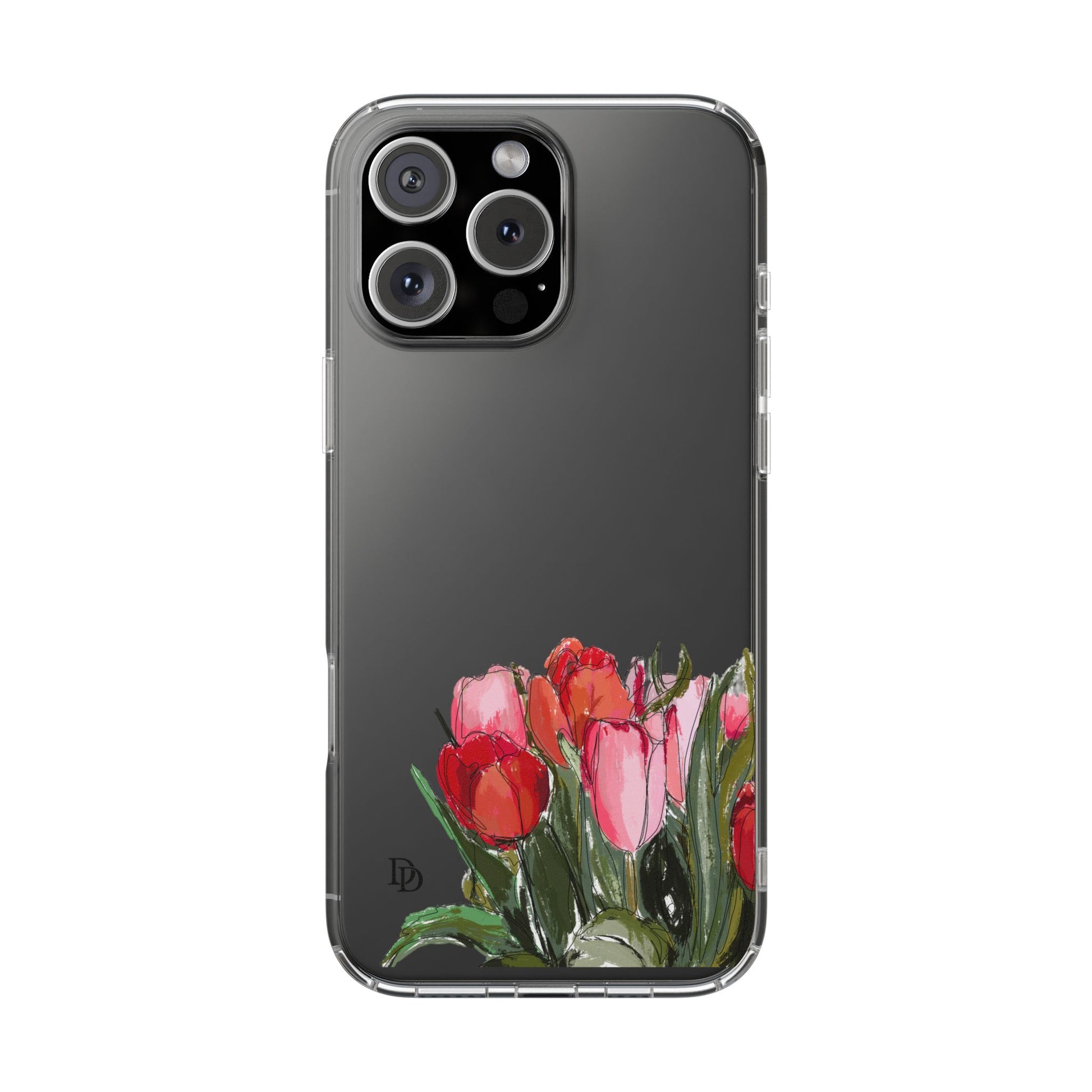 Dana's Tulips Clear Cases