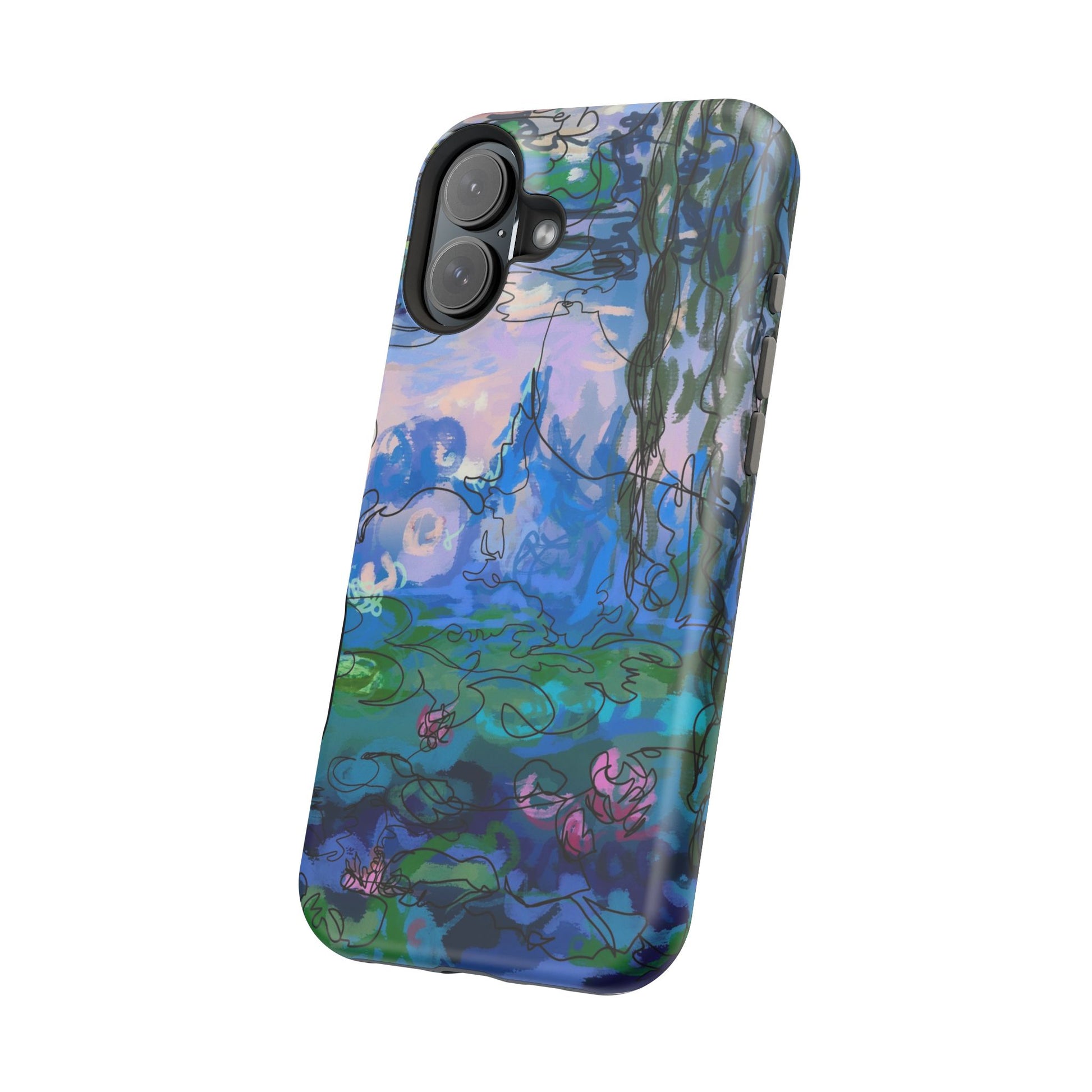 Magnetic Tough Cases - Waterlilies