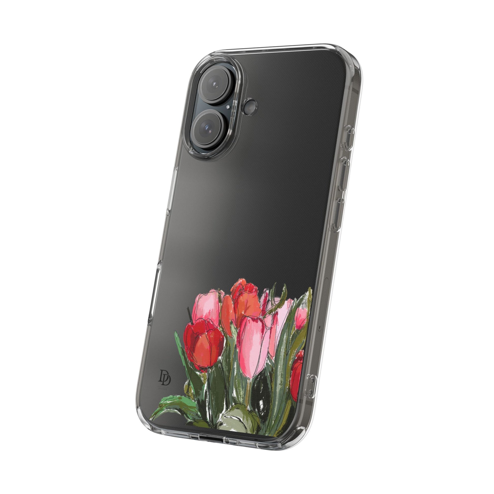 Dana's Tulips Clear Cases
