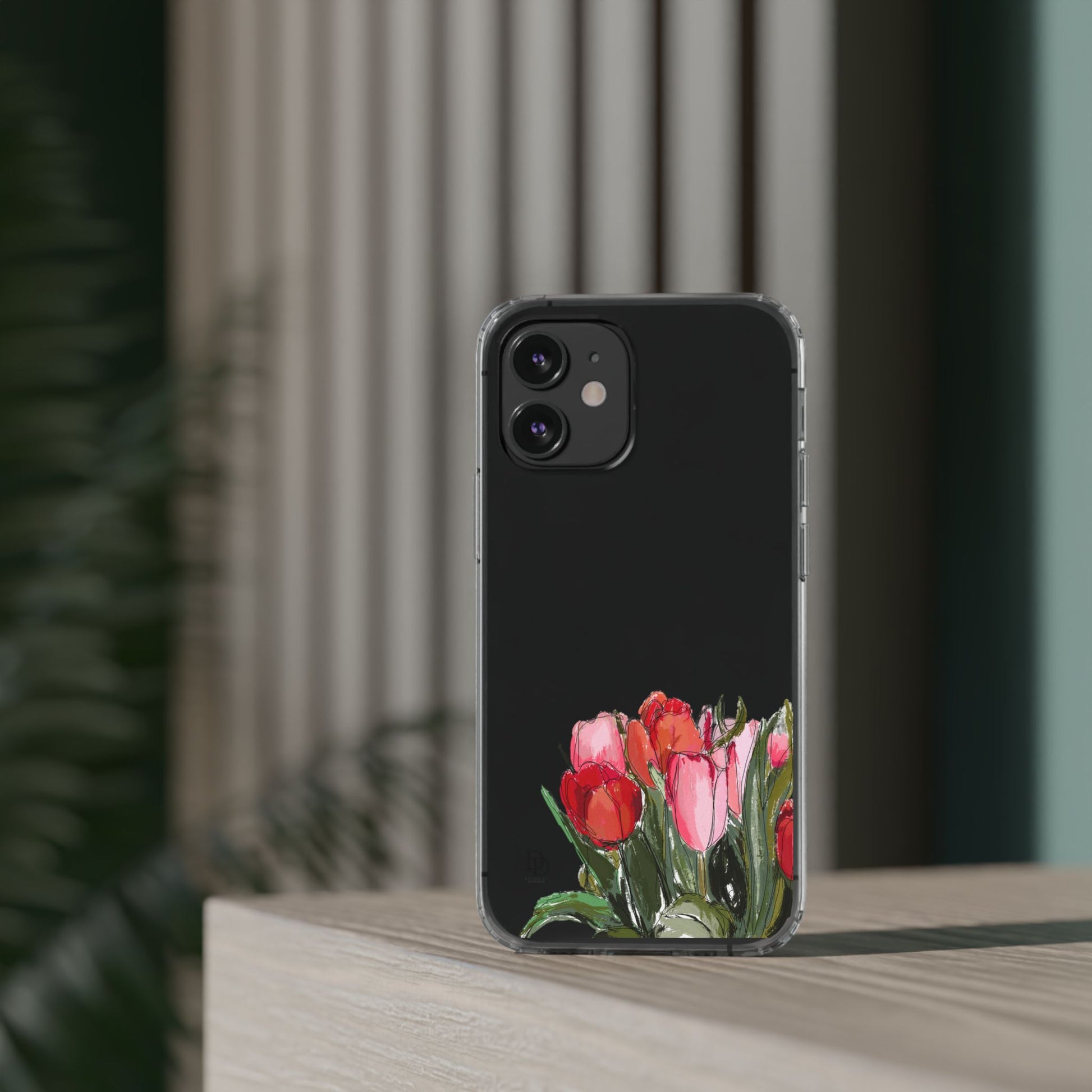 Dana's Tulips Clear Cases