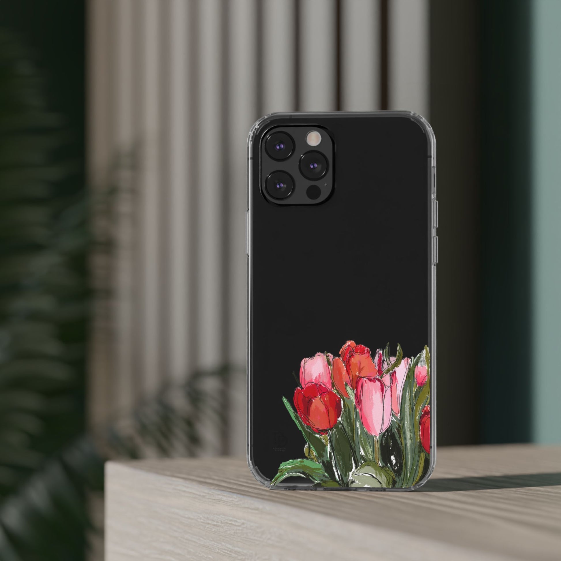 Dana's Tulips Clear Cases