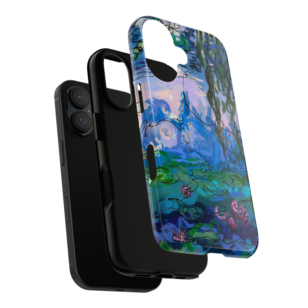 (Non-iphones) Tough Cases - Waterlilies