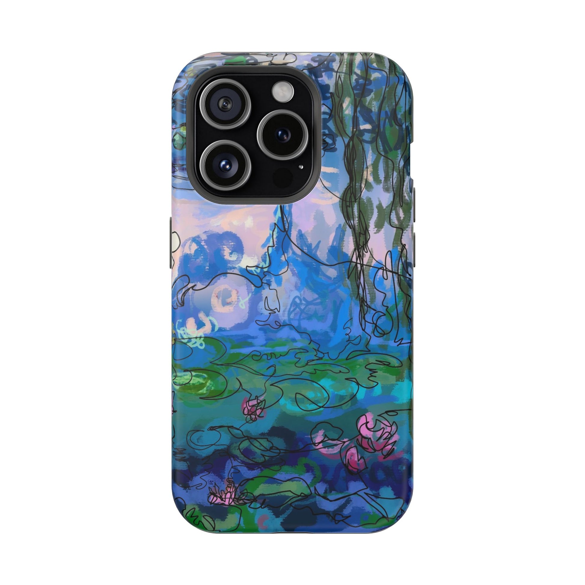 Magnetic Tough Cases - Waterlilies
