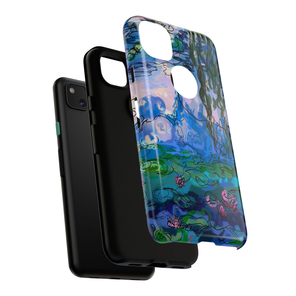 (Non-iphones) Tough Cases - Waterlilies