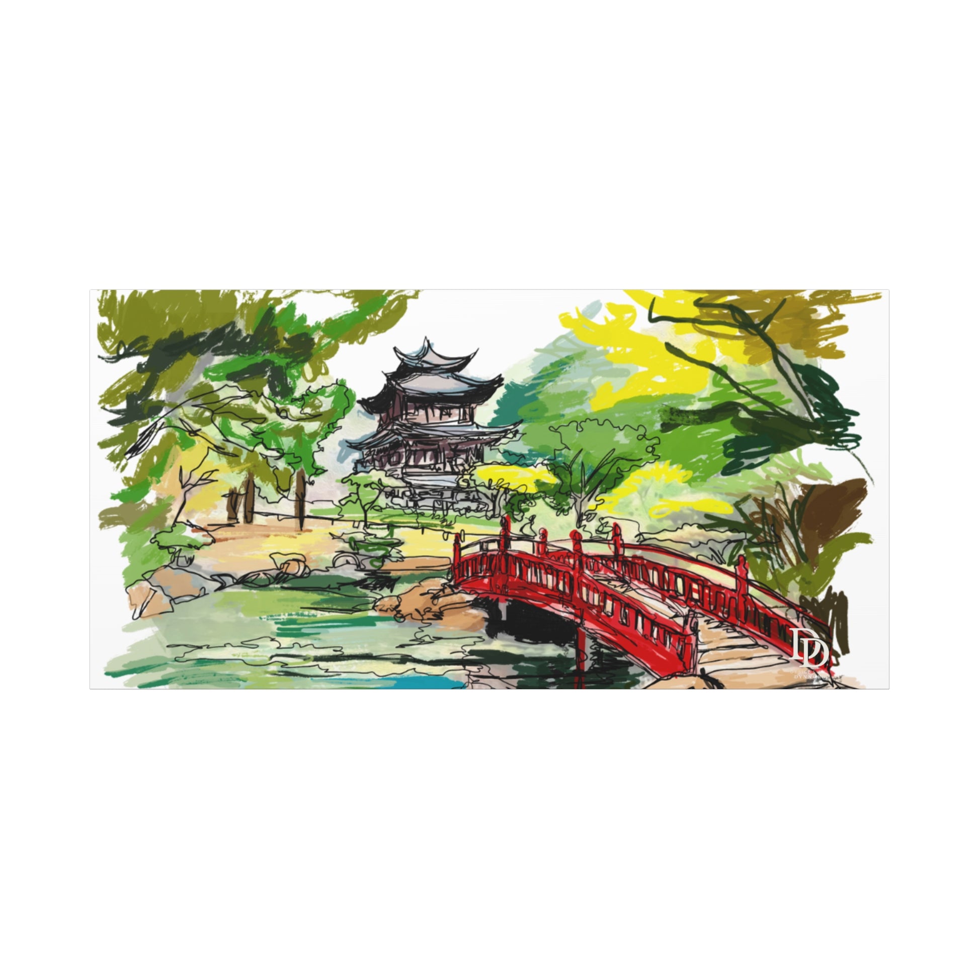 Kakehashi Matte Canvas, Stretched, 1.25"