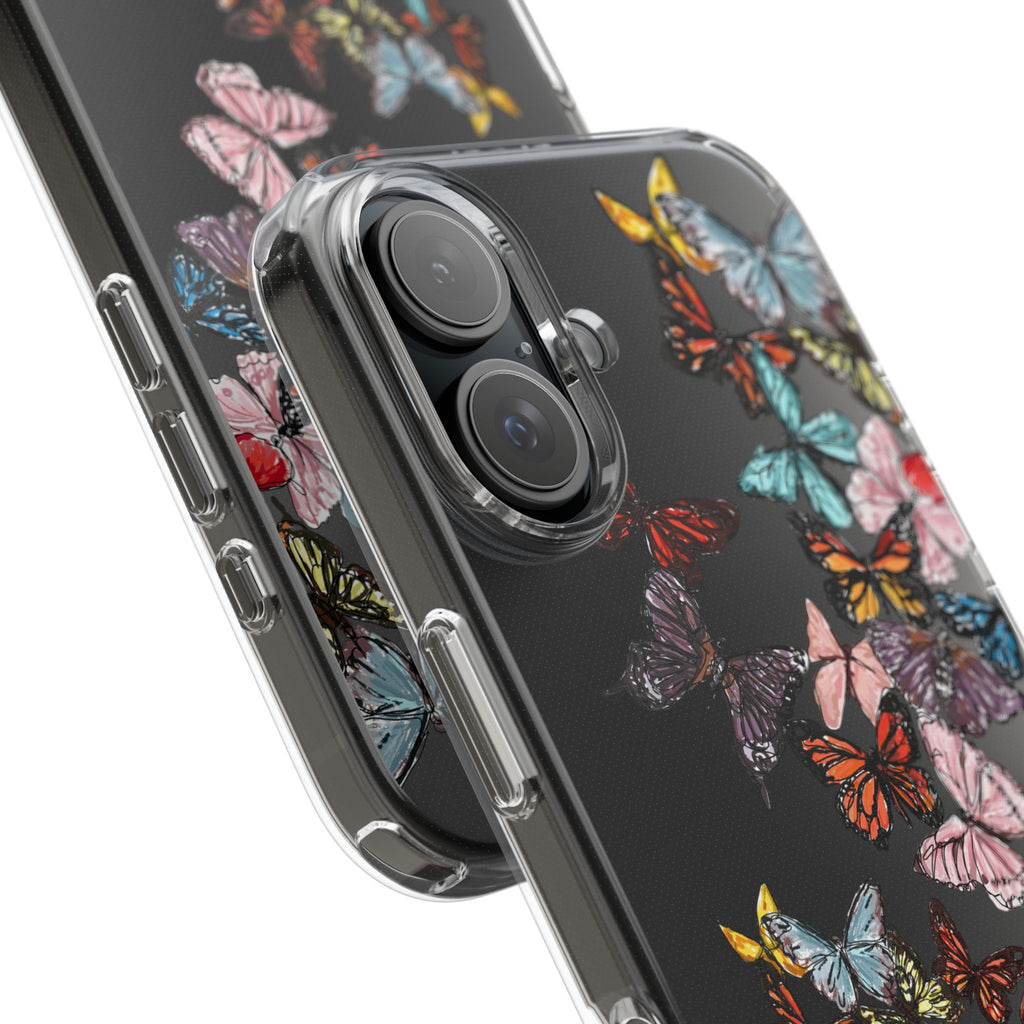 Clear Butterfly Phone Cases