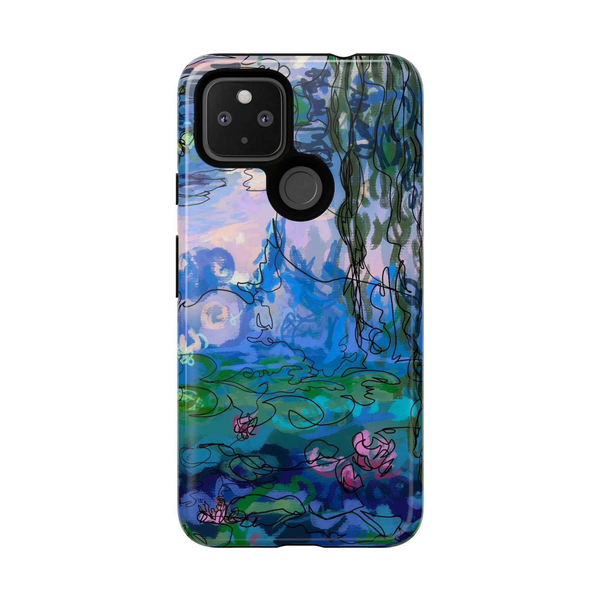 (Non-iphones) Tough Cases - Waterlilies