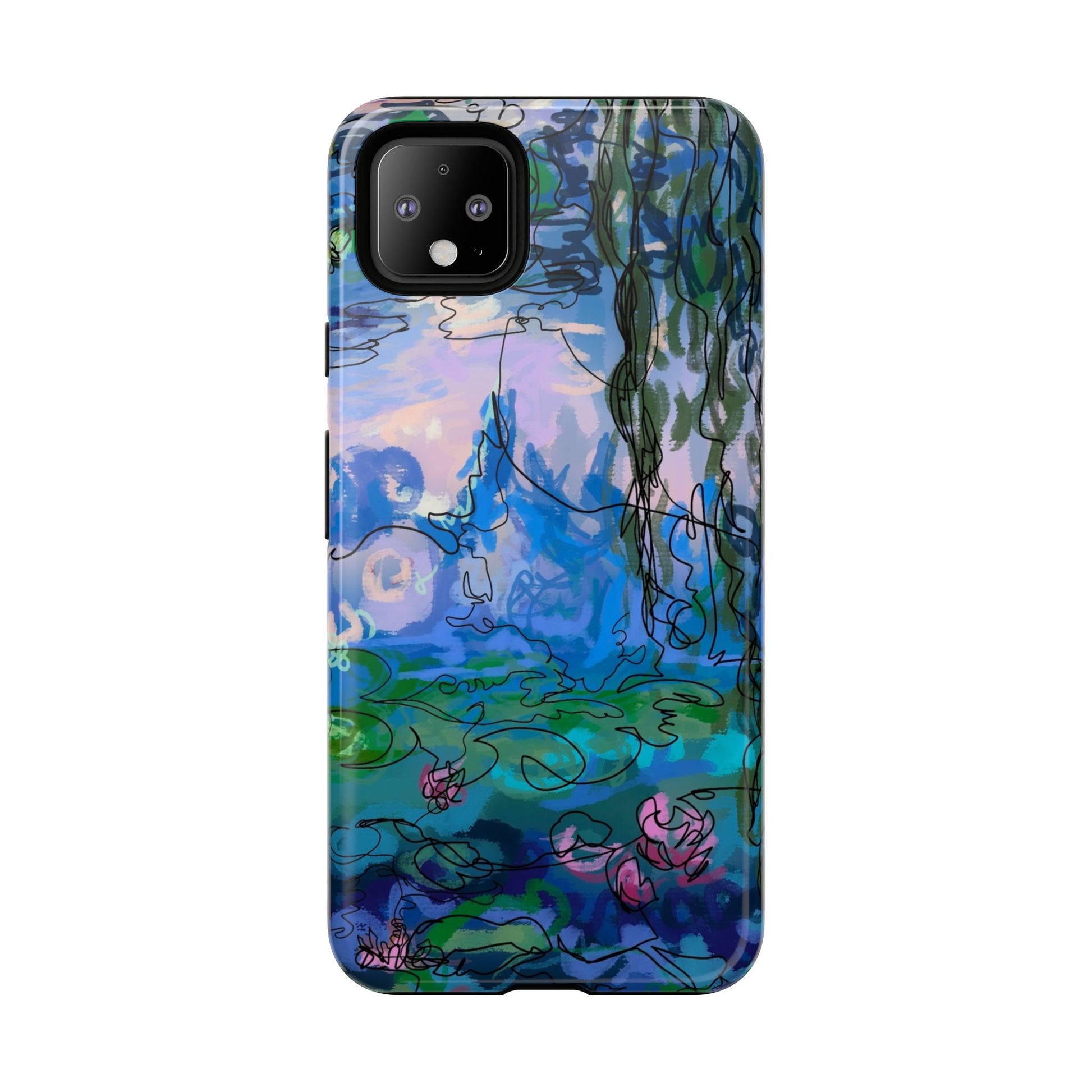 (Non-iphones) Tough Cases - Waterlilies