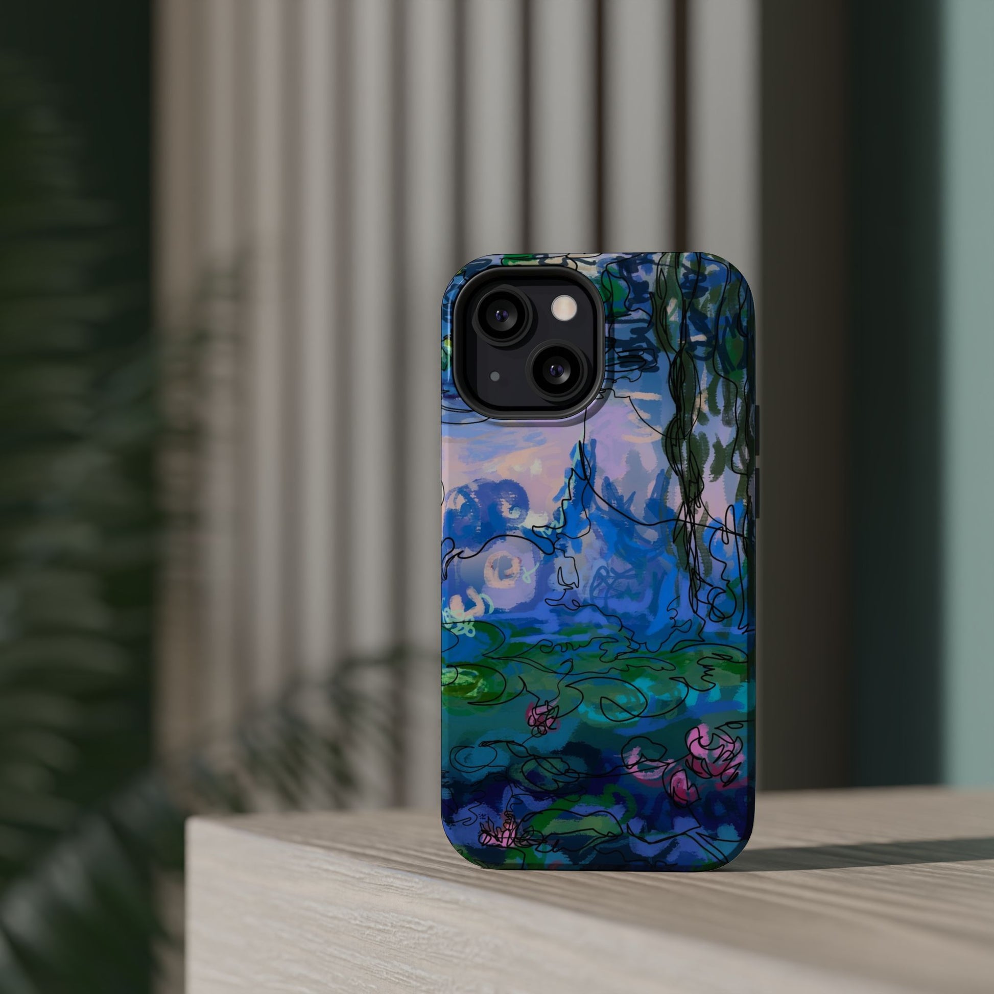 Magnetic Tough Cases - Waterlilies