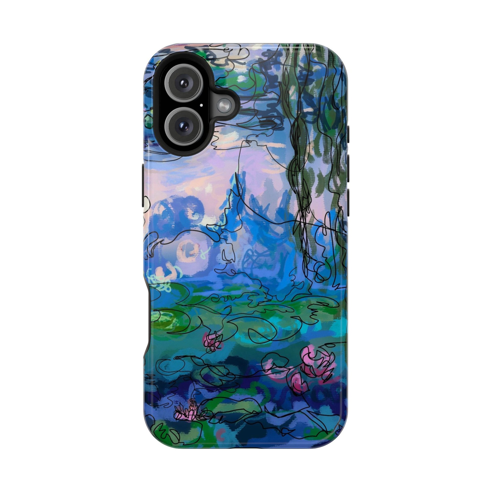 Magnetic Tough Cases - Waterlilies