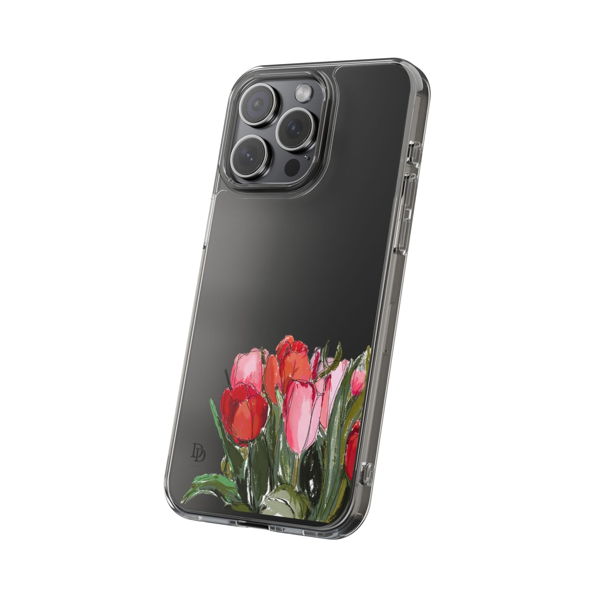 Dana's Tulips Clear Cases