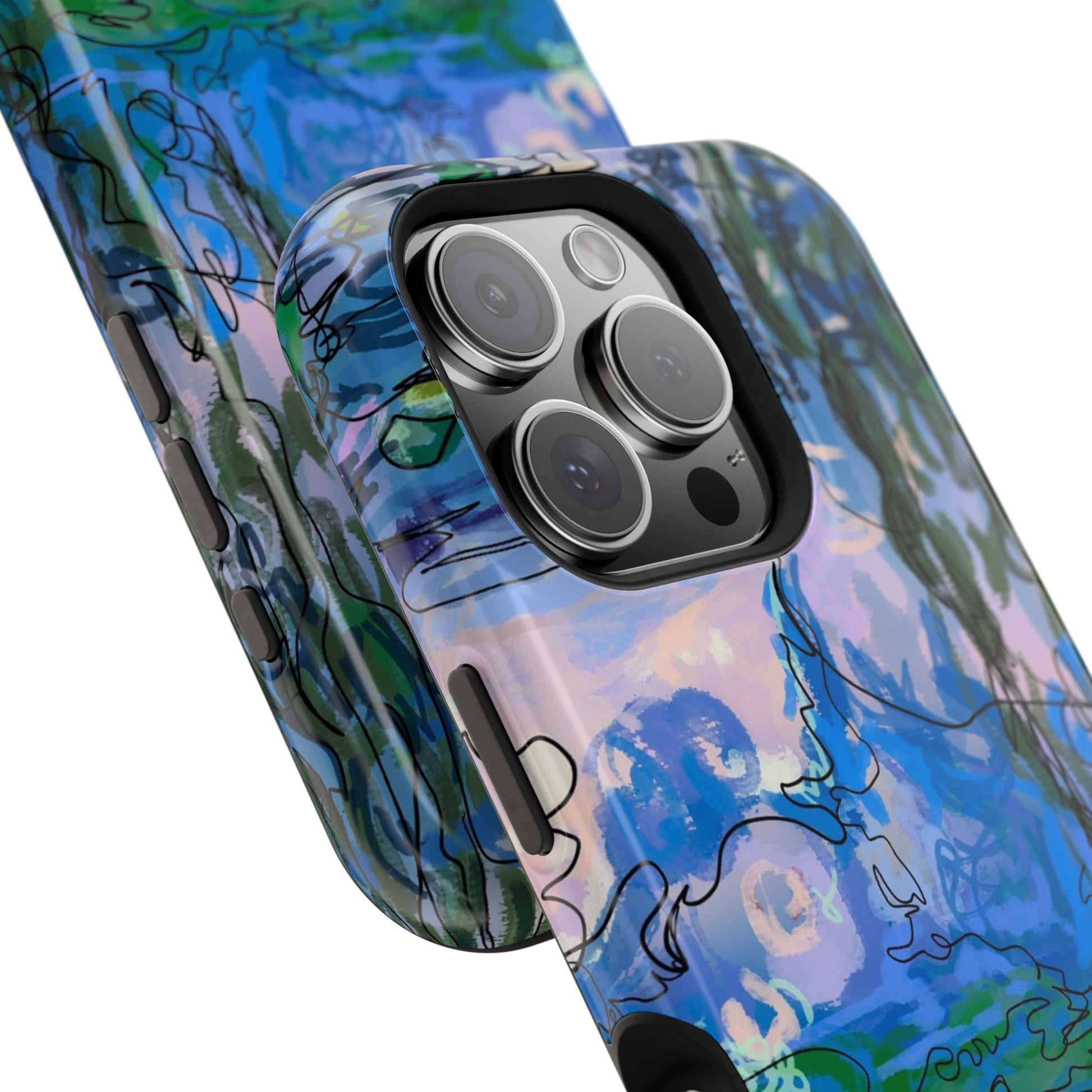 Magnetic Tough Cases - Waterlilies