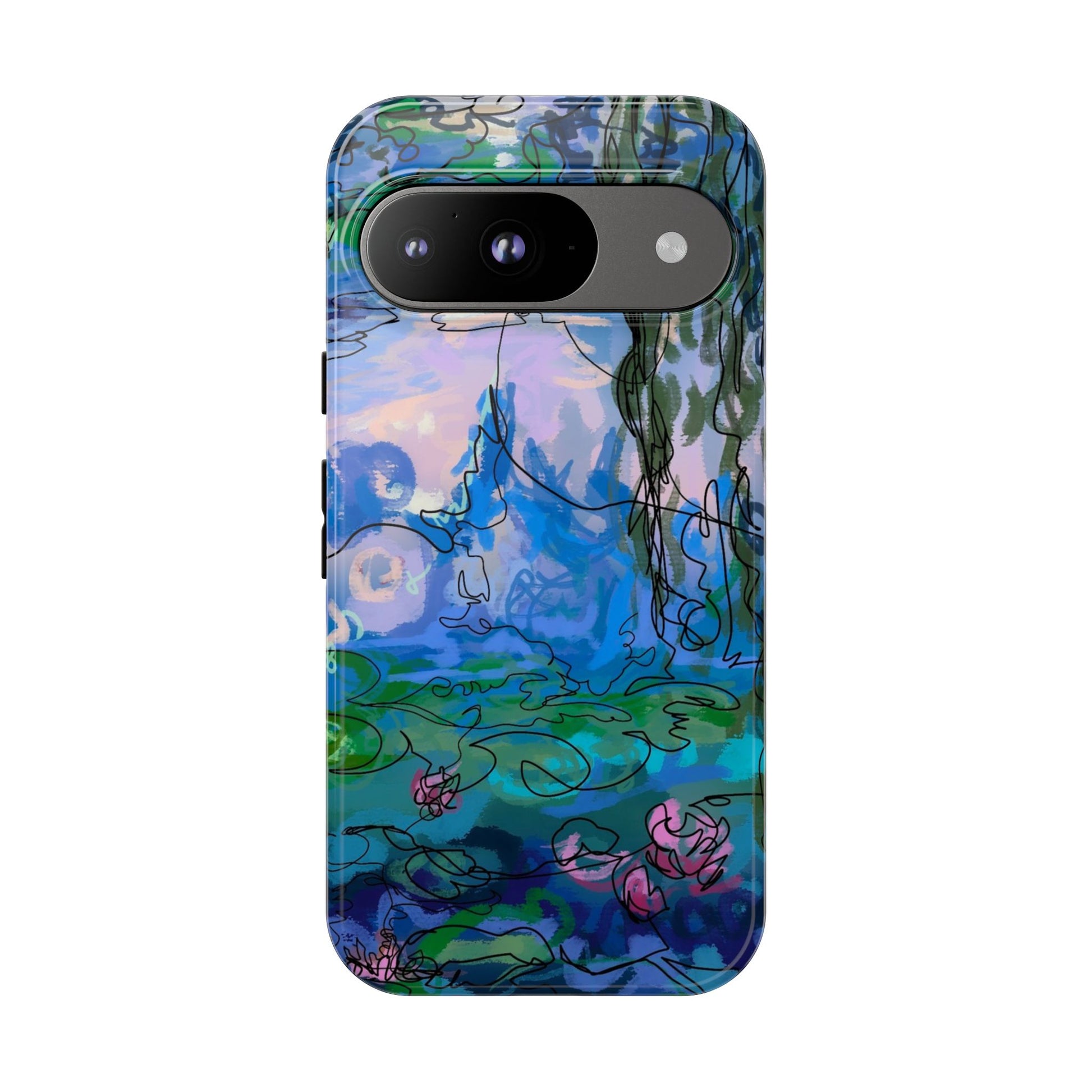 (Non-iphones) Tough Cases - Waterlilies