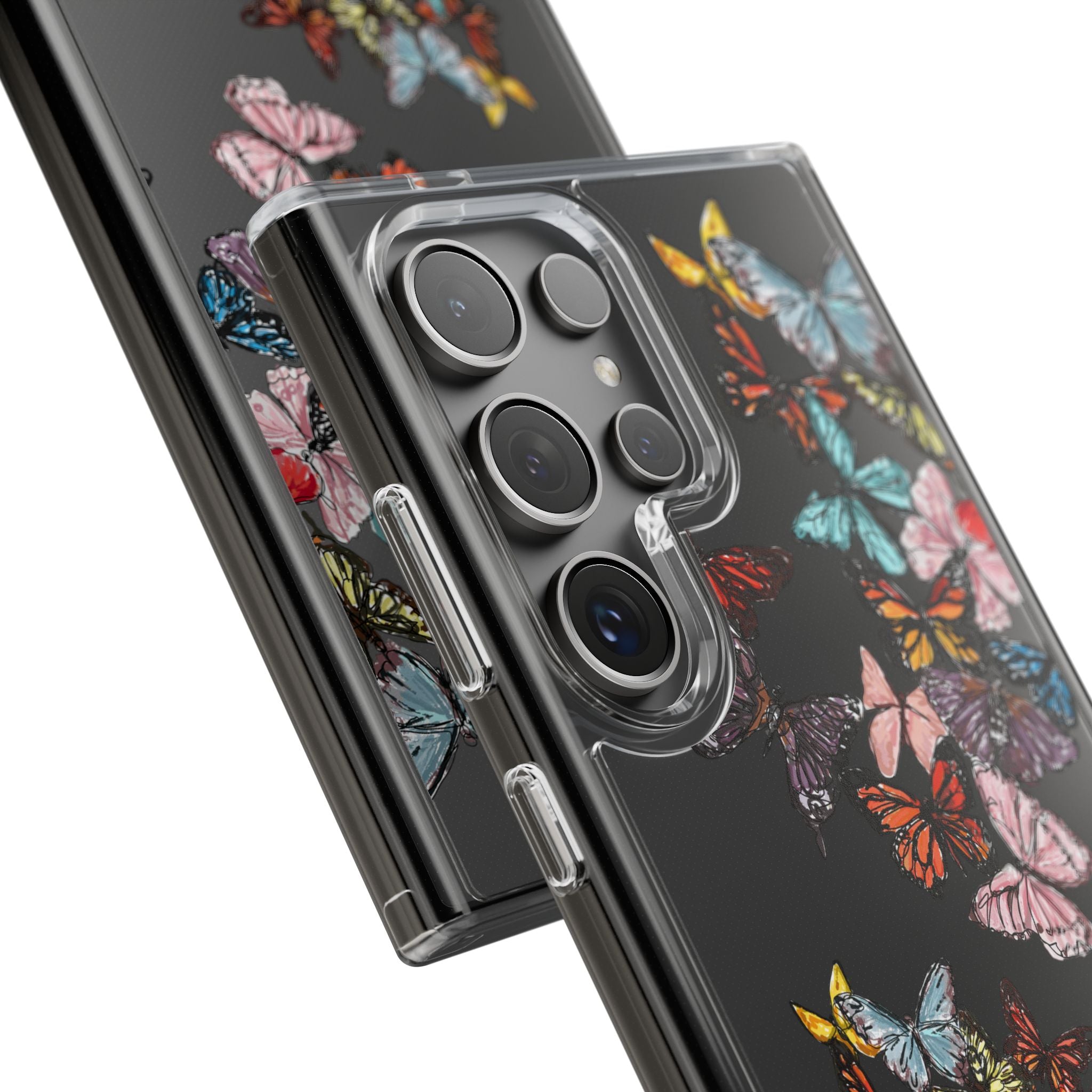 Clear Butterfly Phone Cases
