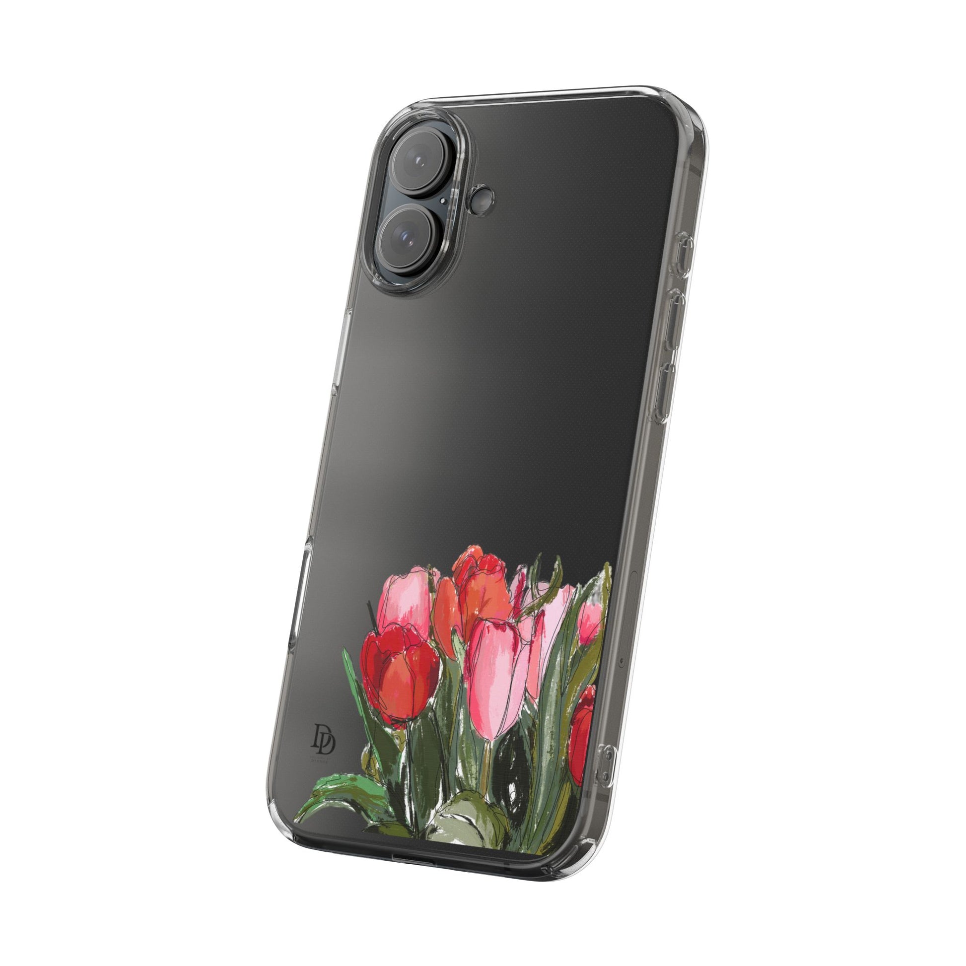 Dana's Tulips Clear Cases