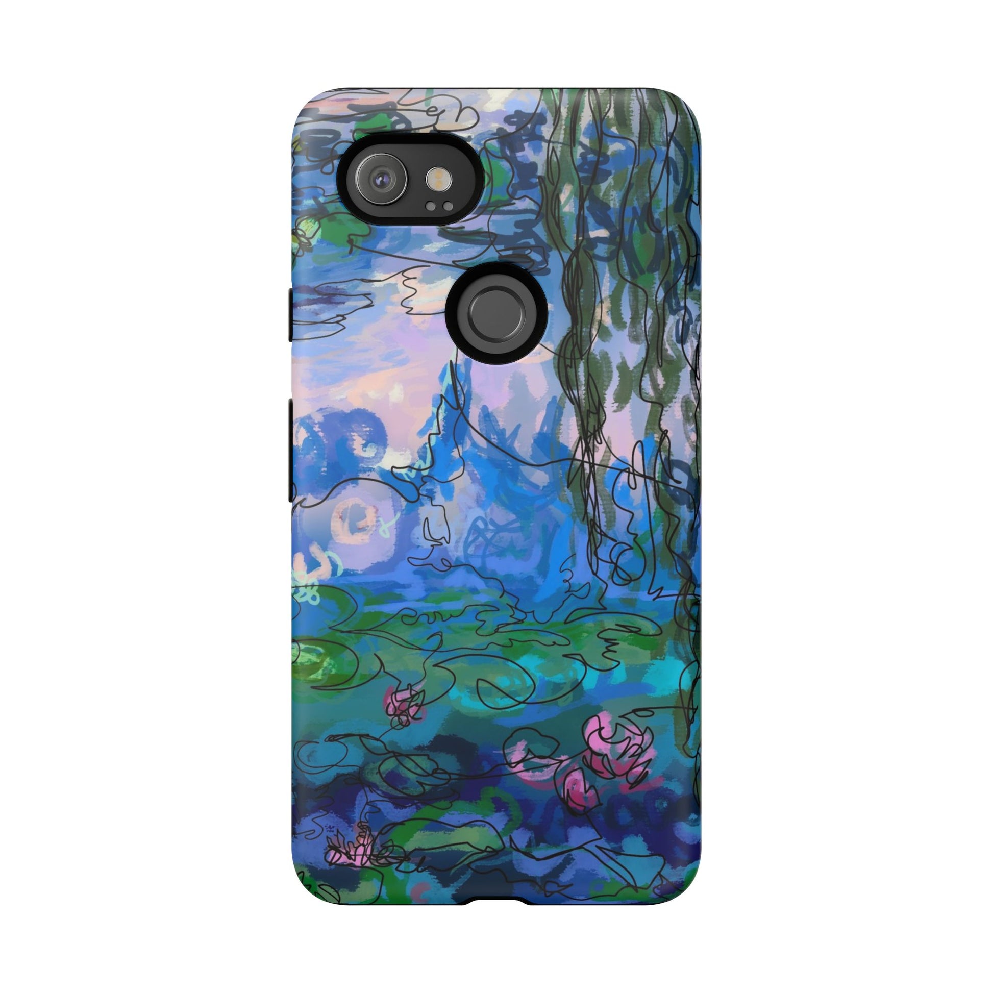 (Non-iphones) Tough Cases - Waterlilies