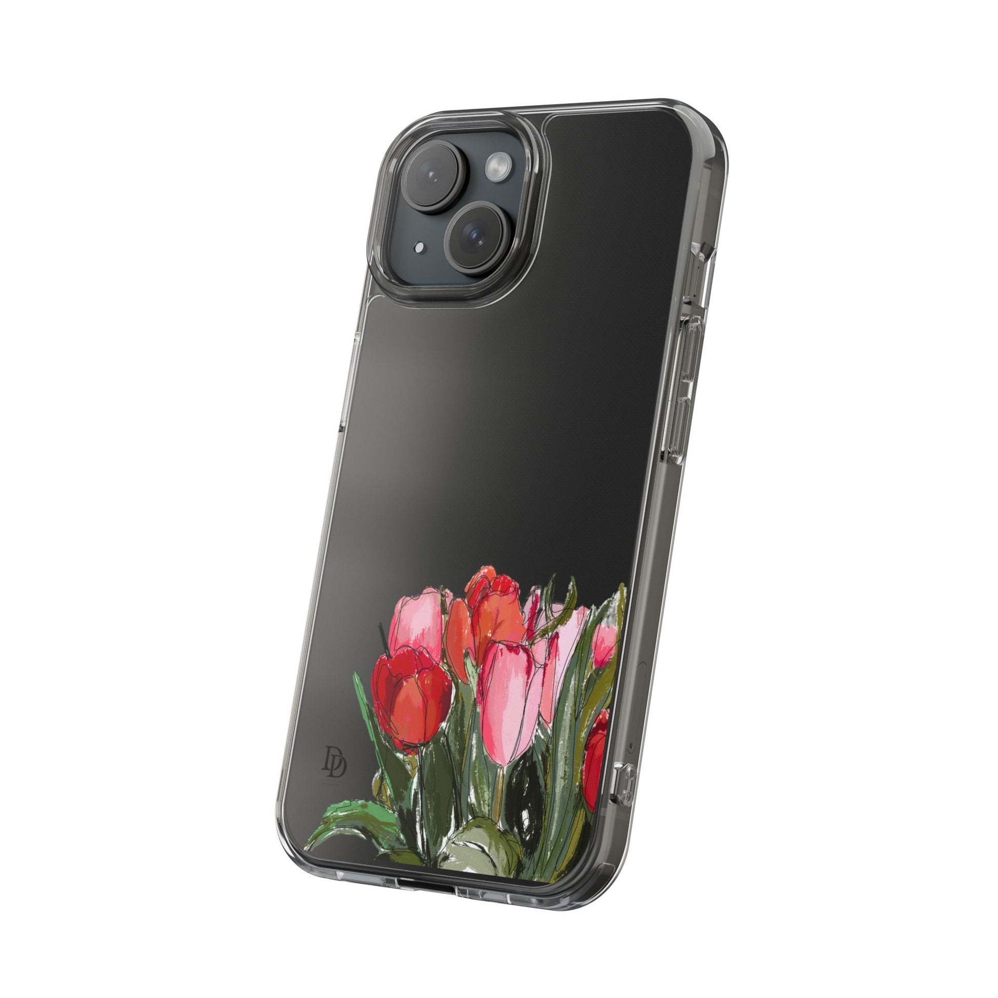 Dana's Tulips Clear Cases