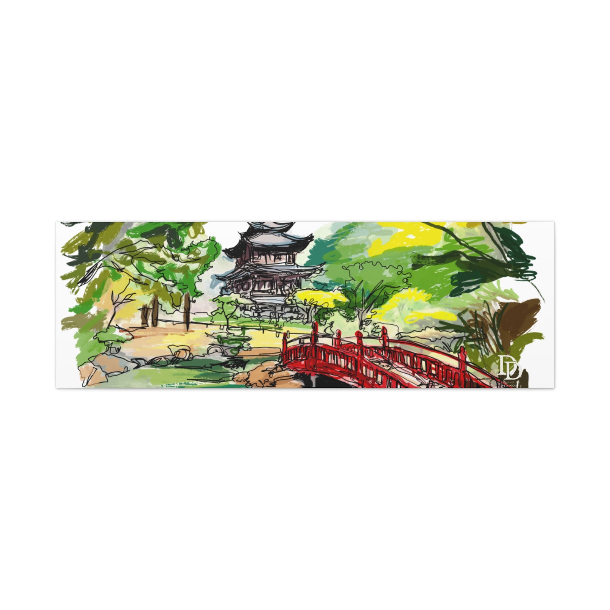 Kakehashi Matte Canvas, Stretched, 1.25"