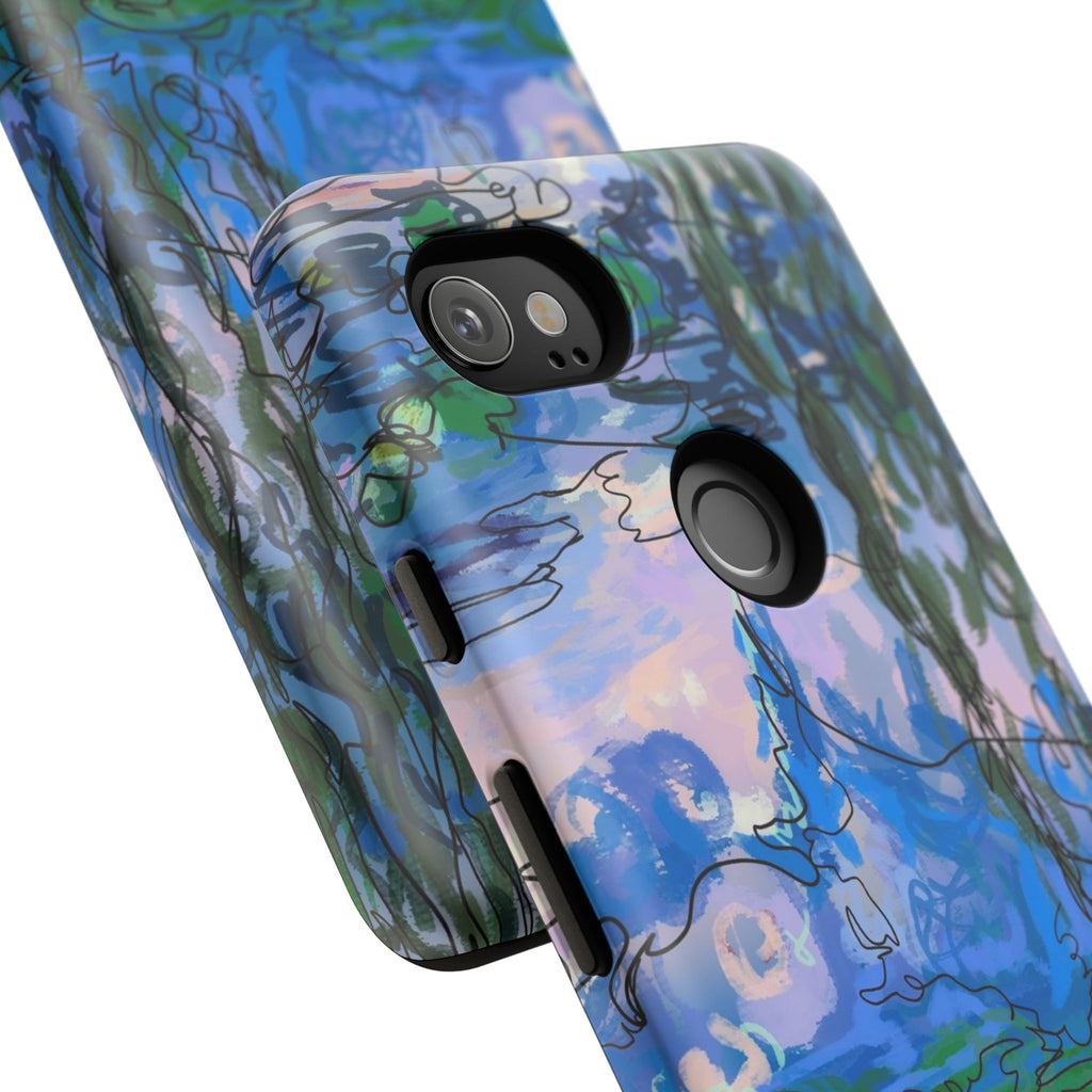 (Non-iphones) Tough Cases - Waterlilies