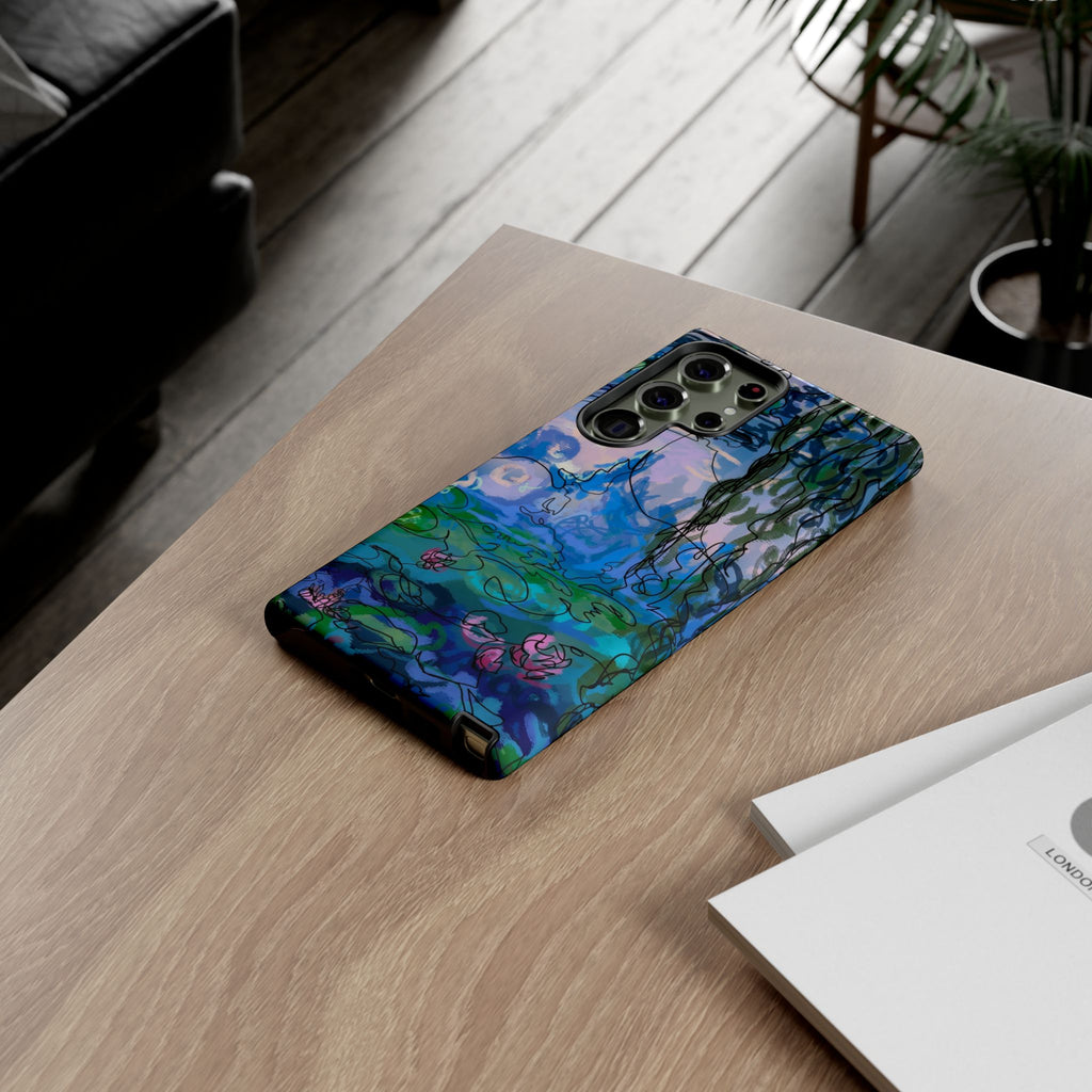 (Non-iphones) Tough Cases - Waterlilies