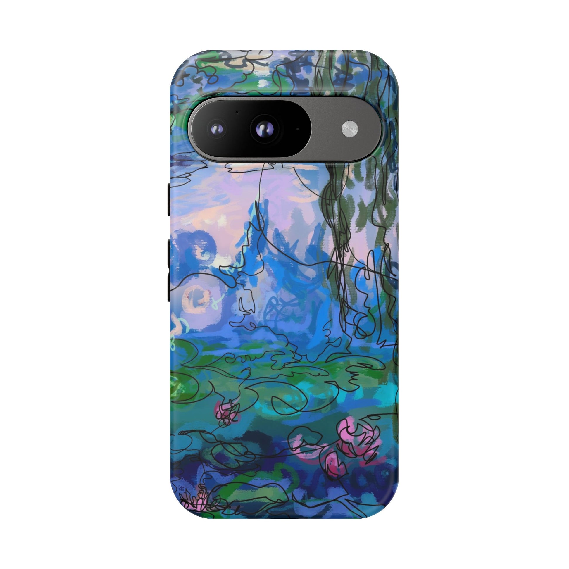 (Non-iphones) Tough Cases - Waterlilies