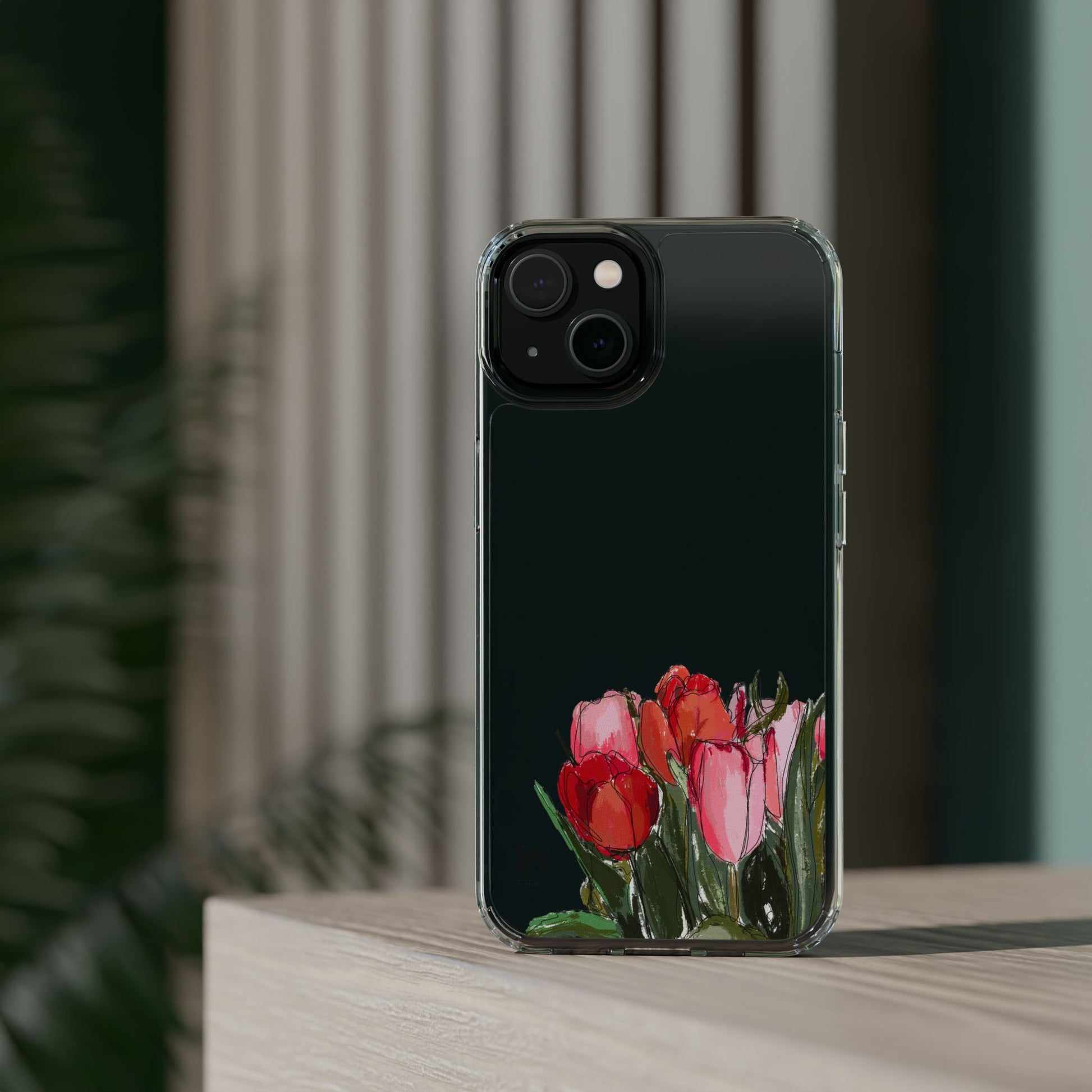 Dana's Tulips Clear Cases