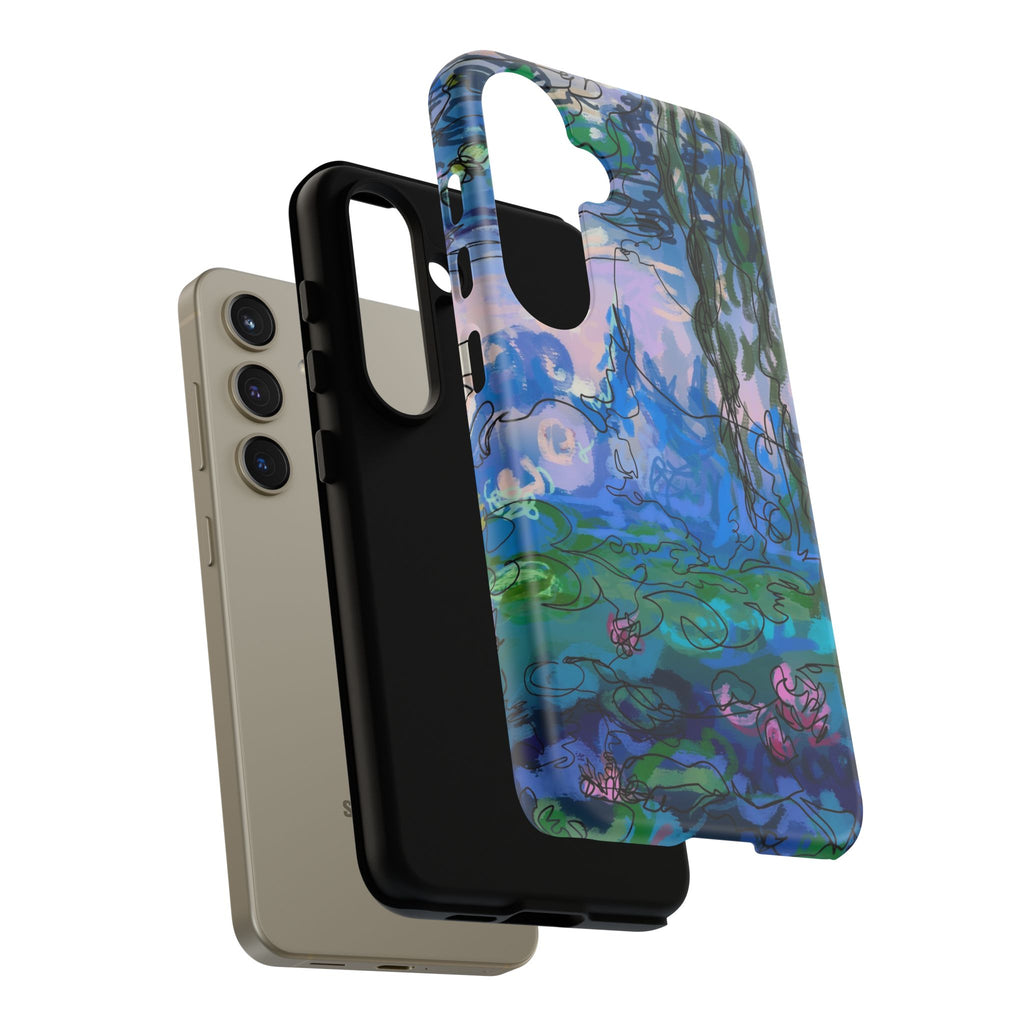 (Non-iphones) Tough Cases - Waterlilies