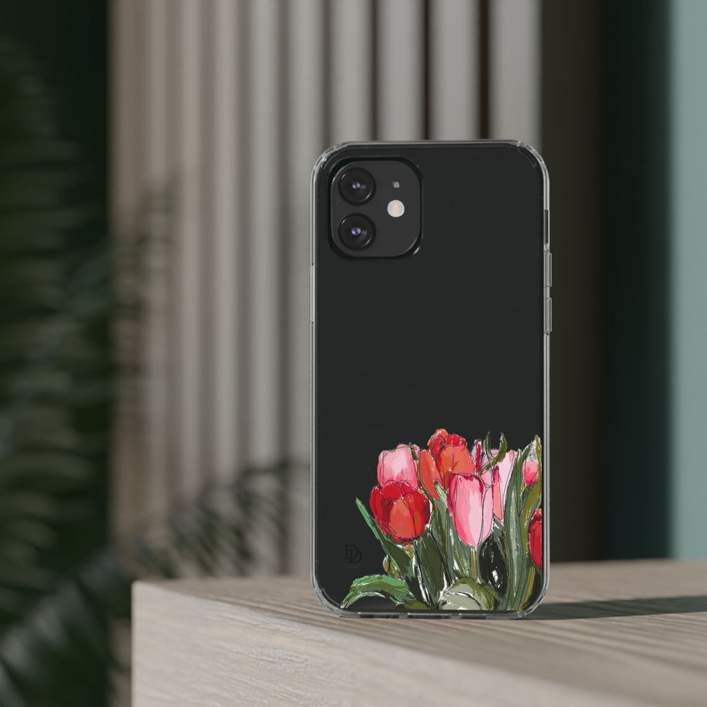 Dana's Tulips Clear Cases