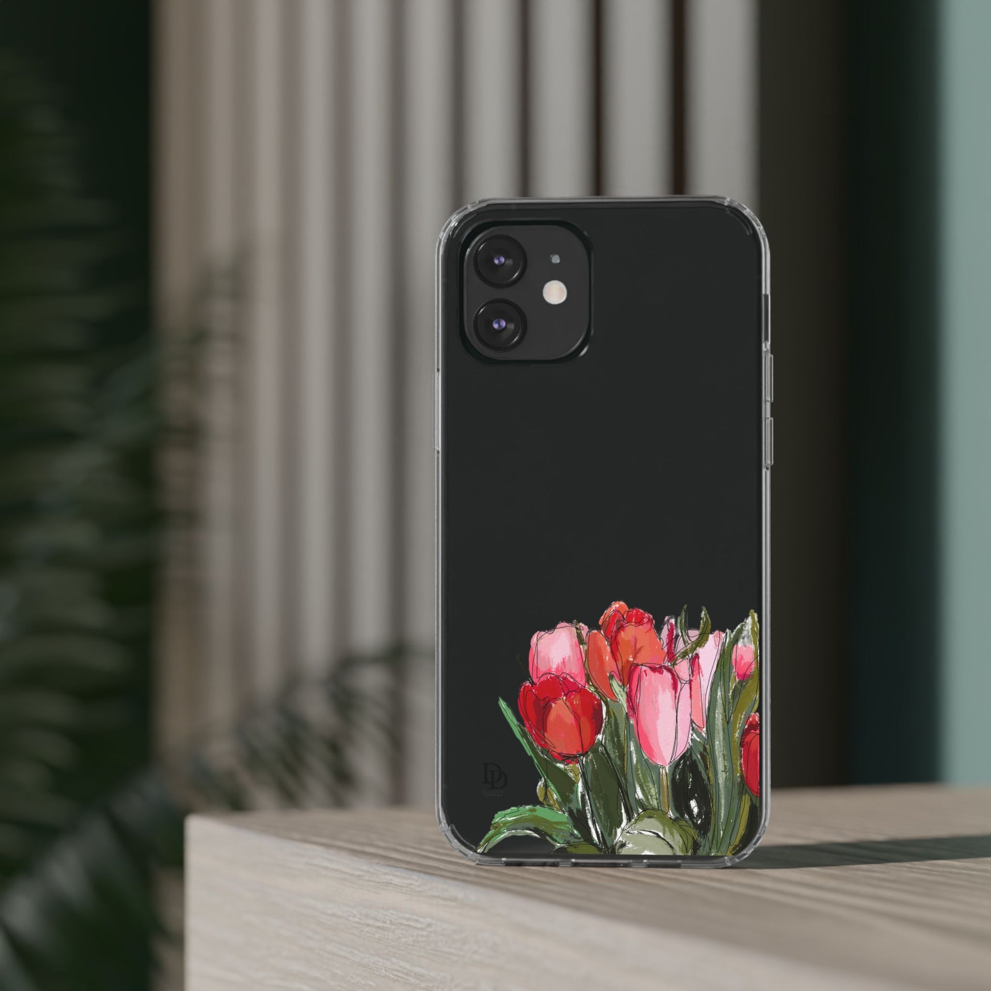 Dana's Tulips Clear Cases