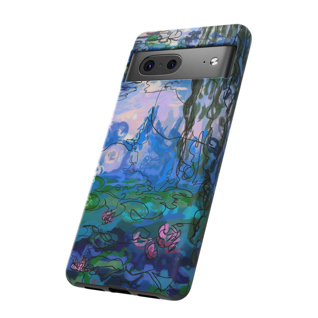 (Non-iphones) Tough Cases - Waterlilies