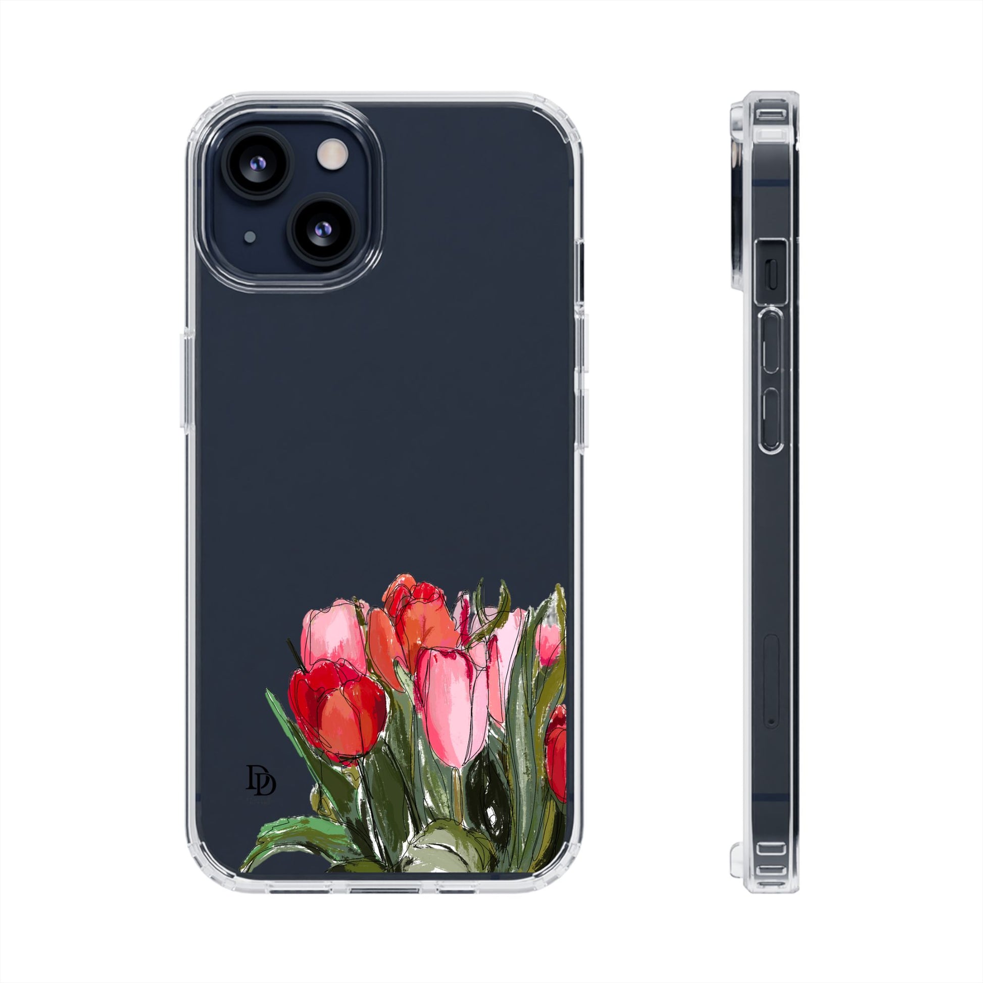 Dana's Tulips Clear Cases