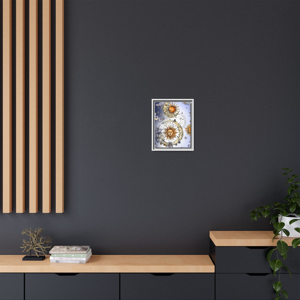 Celestial Matte Canvas, Framed (Multi-color)