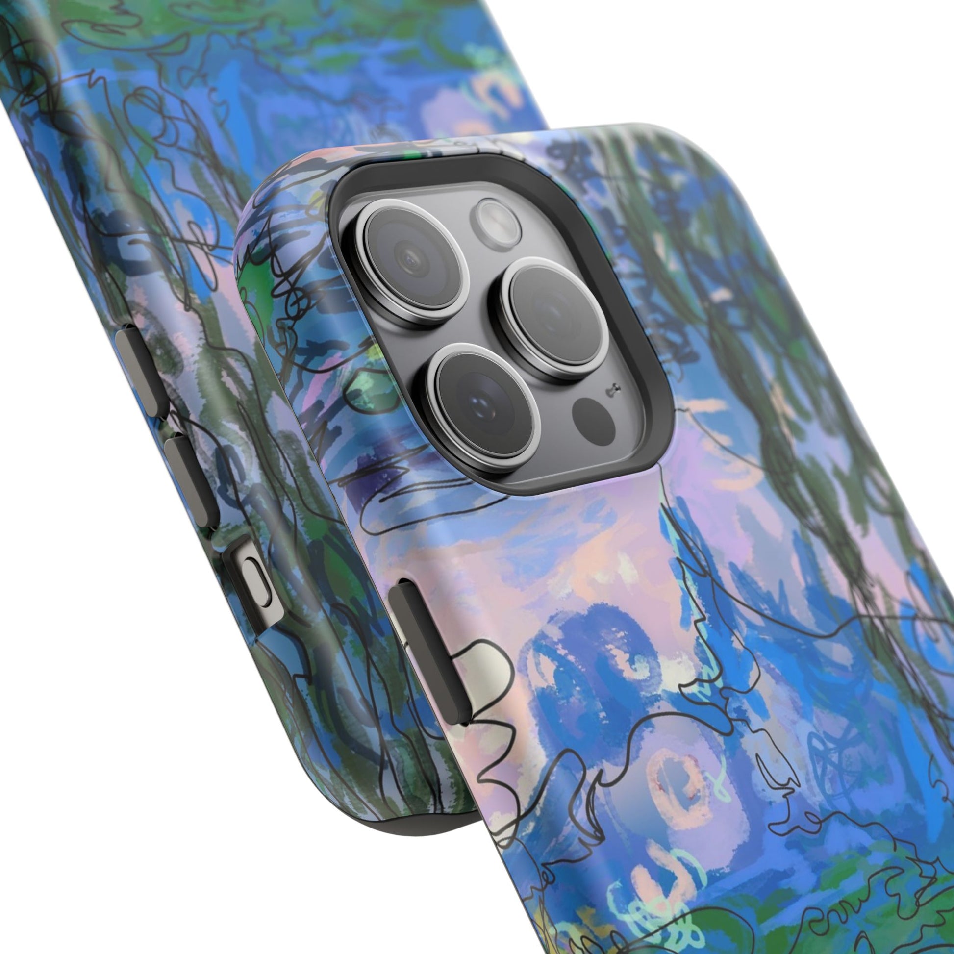 Magnetic Tough Cases - Waterlilies