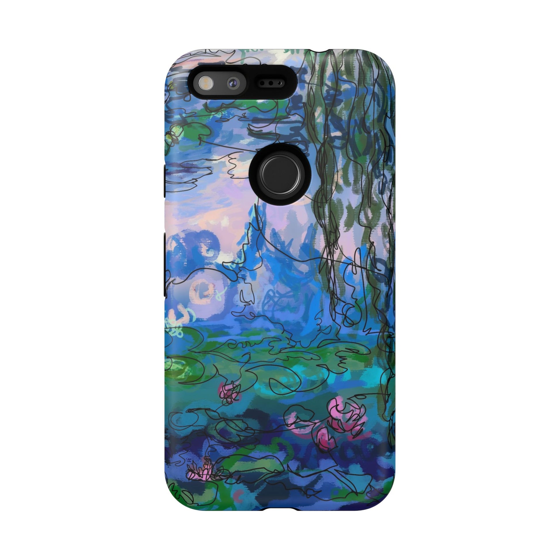 (Non-iphones) Tough Cases - Waterlilies