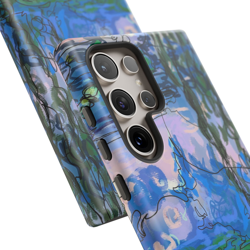 (Non-iphones) Tough Cases - Waterlilies