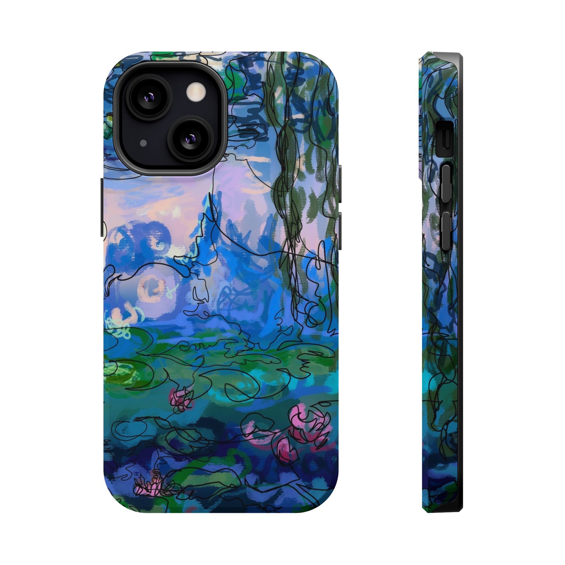 Magnetic Tough Cases - Waterlilies