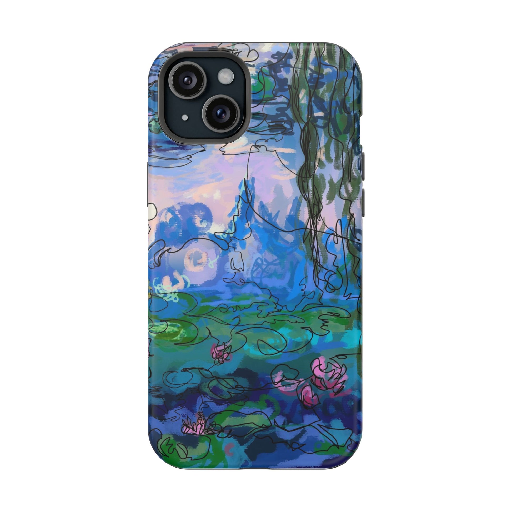Magnetic Tough Cases - Waterlilies