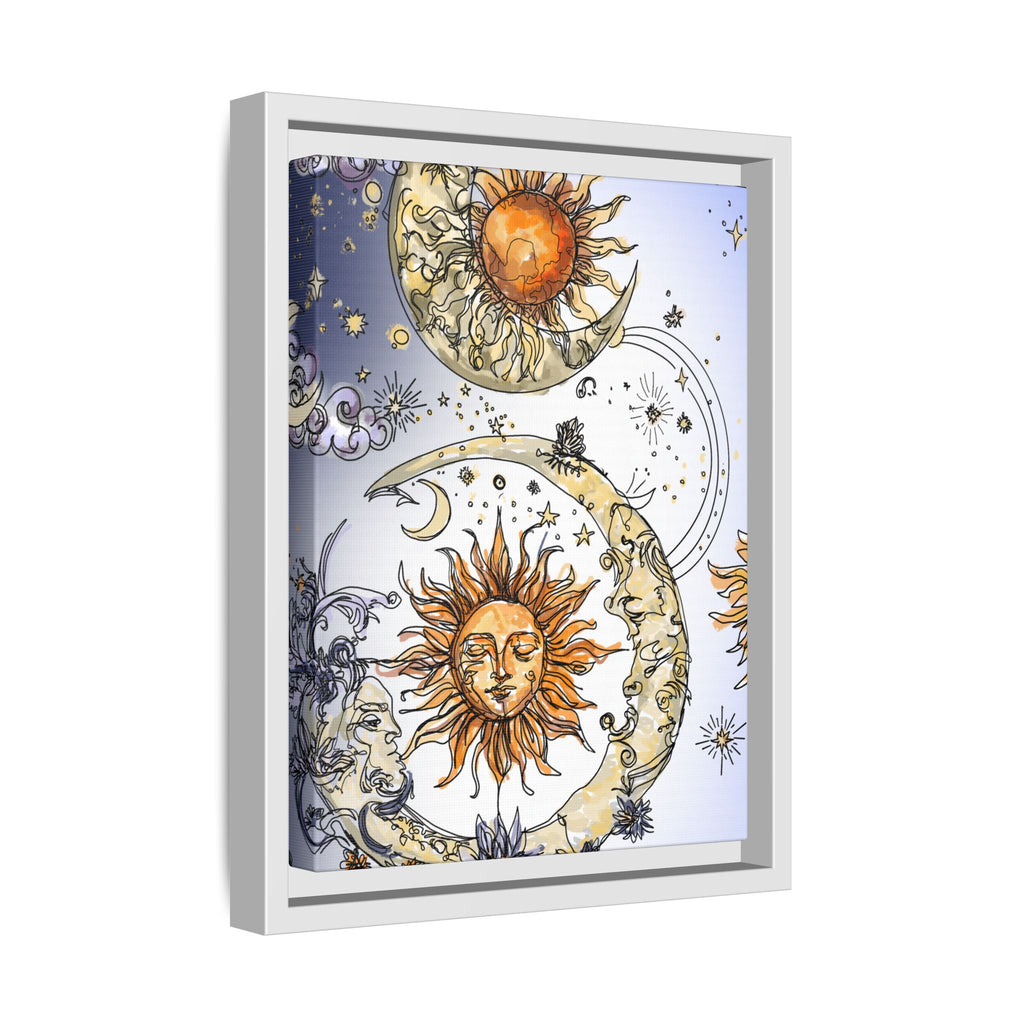Celestial Matte Canvas, Framed (Multi-color)