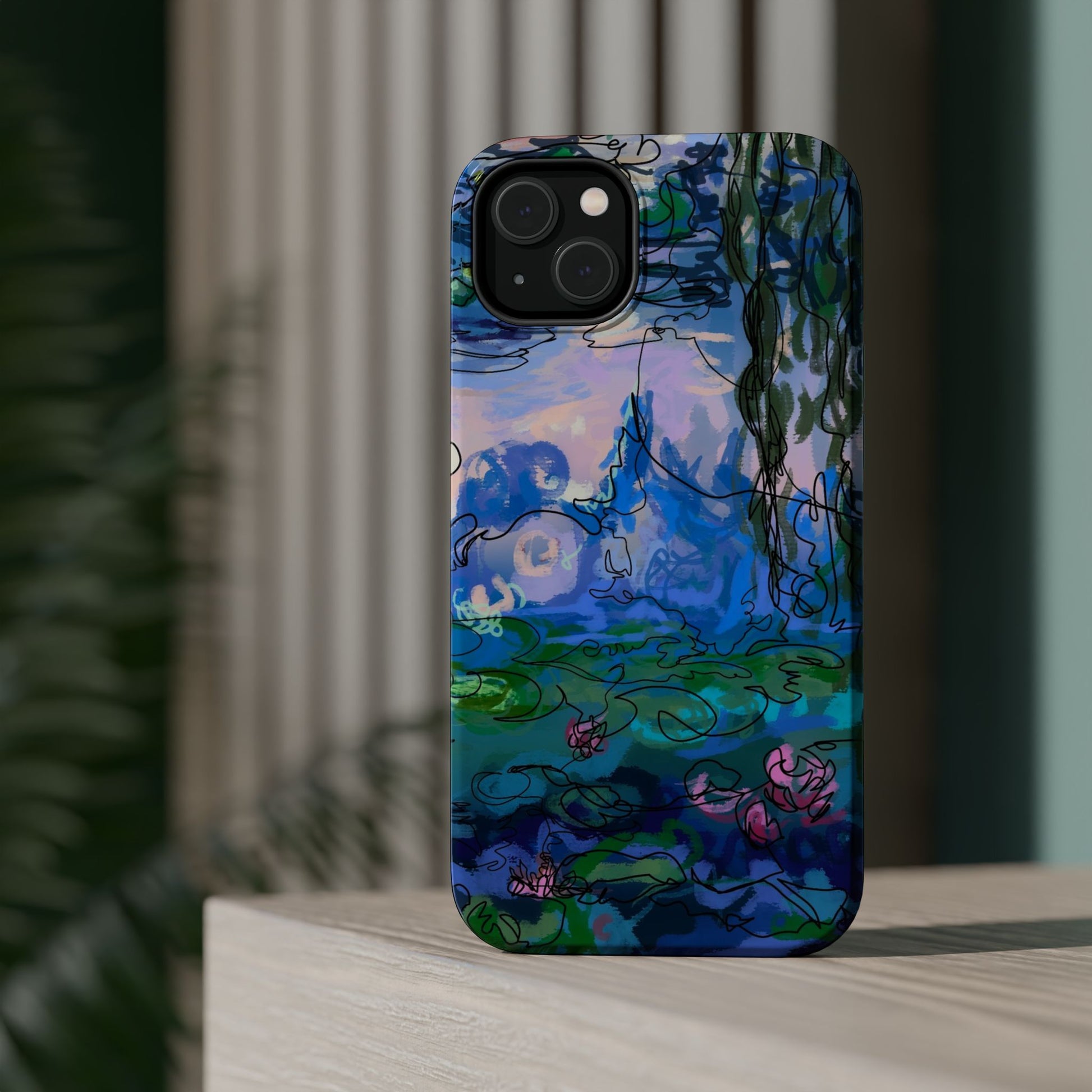 Magnetic Tough Cases - Waterlilies